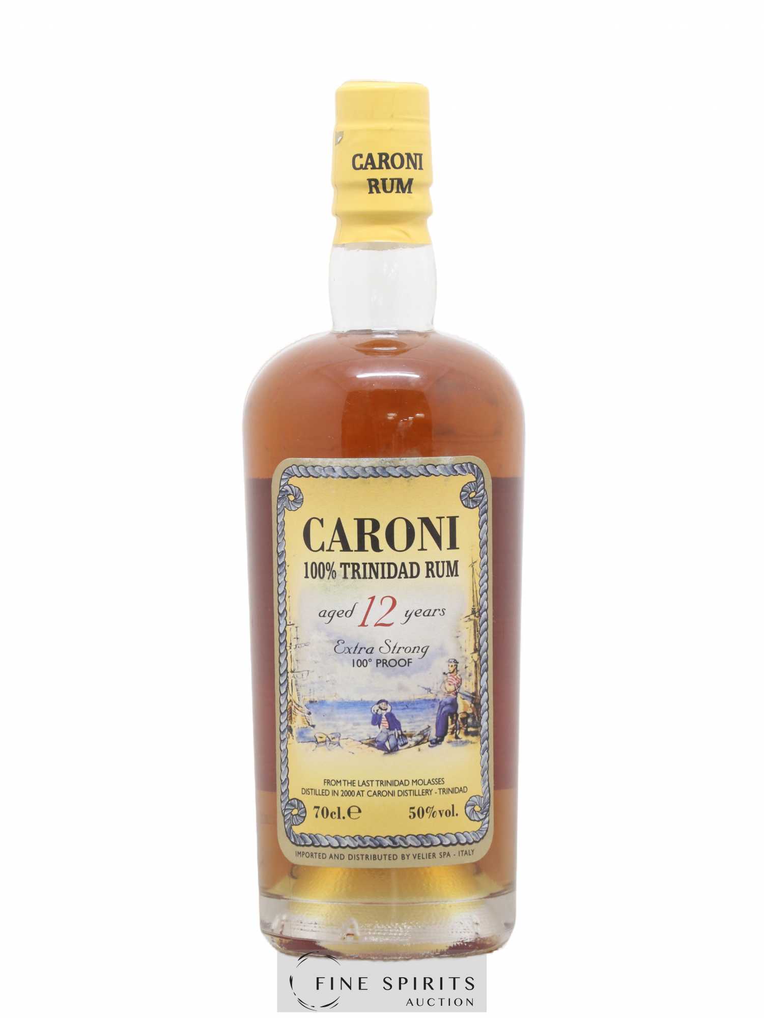 Caroni 12 years 2000 Velier 100° Proof bottled 2012 Extra Strong - Lot de 1 bouteille - 0