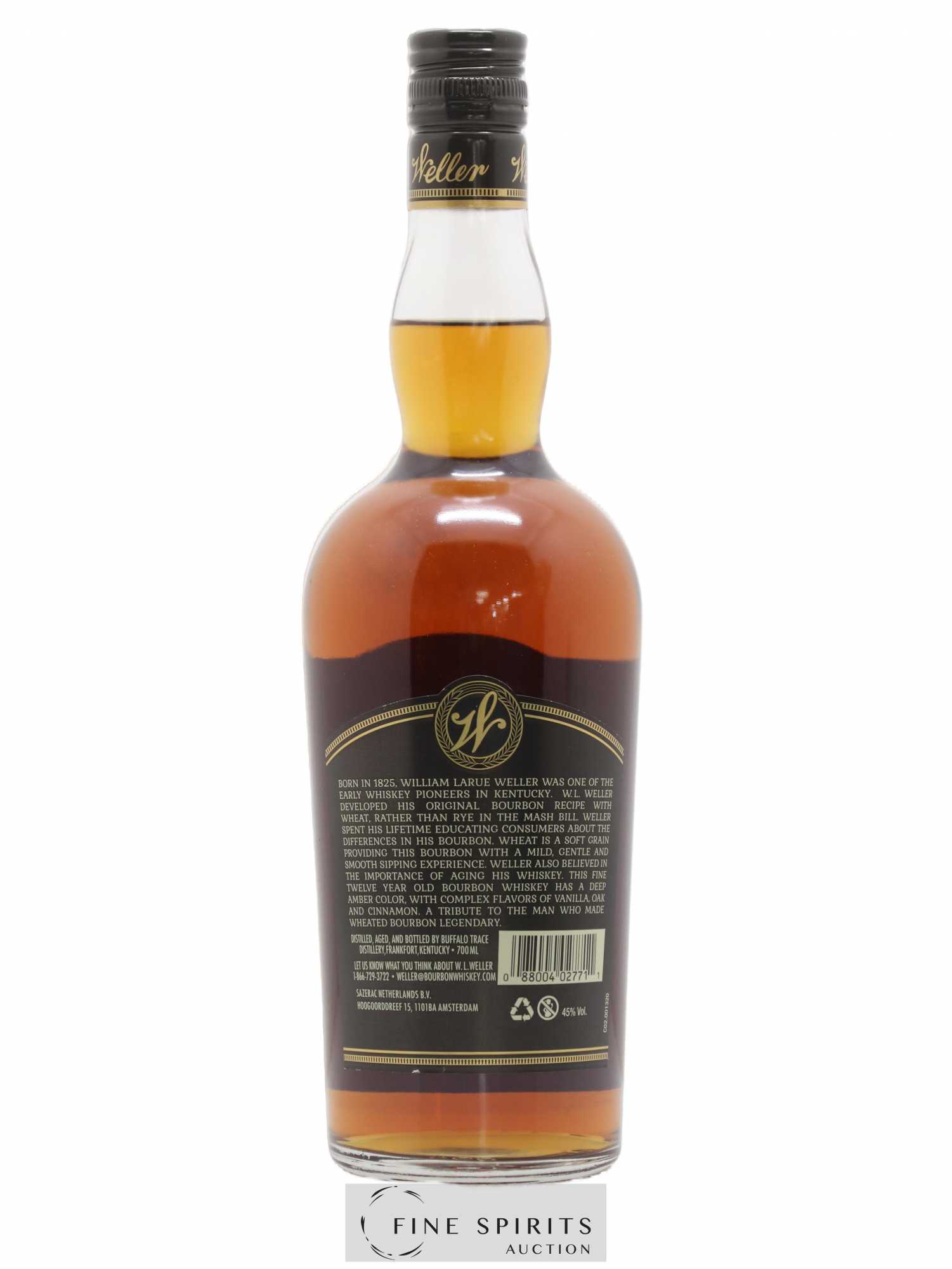 William Larue Weller 12 years Of. The Original Wheated Bourbon - Lot de 1 bouteille - 1