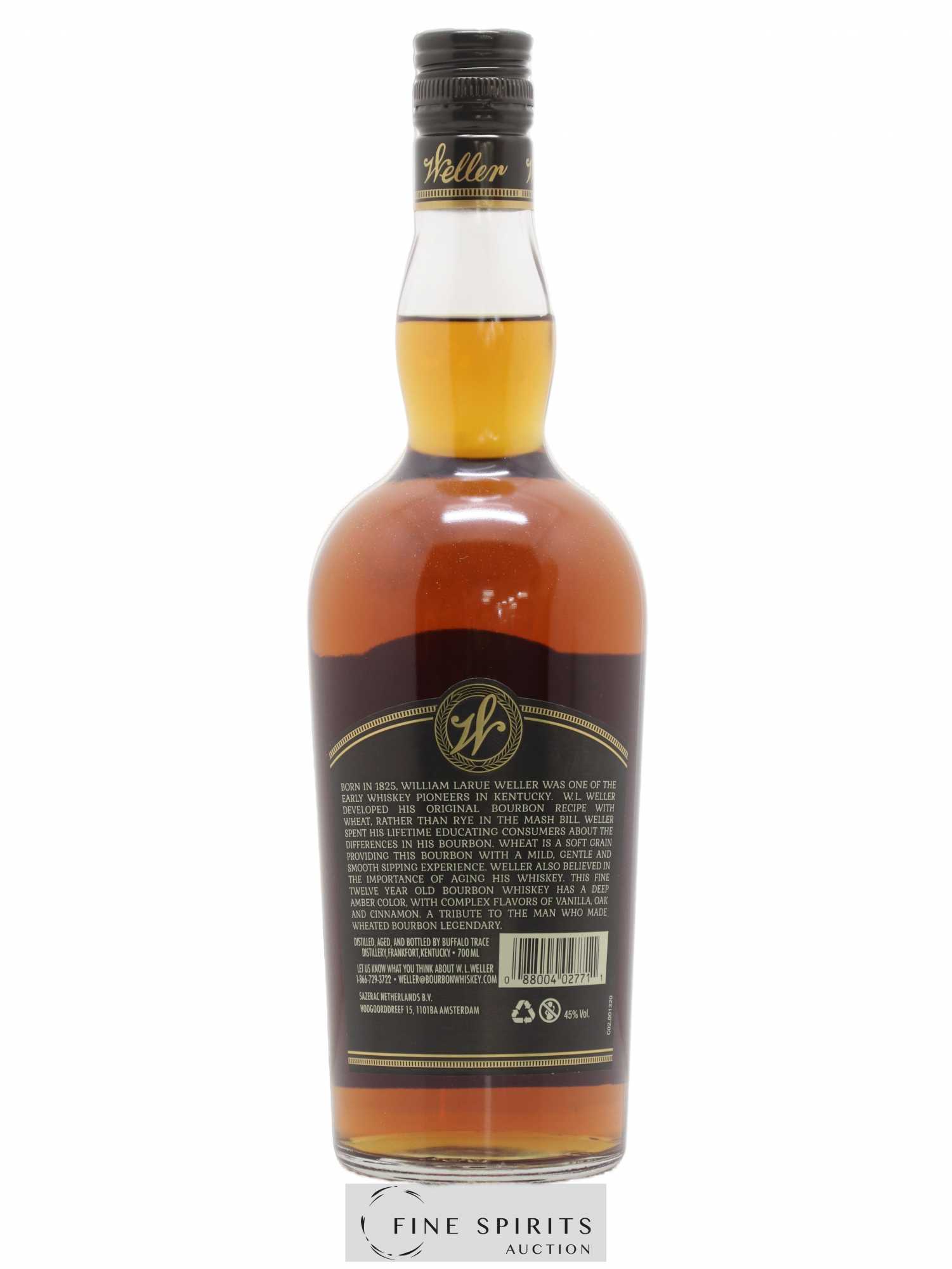 William Larue Weller 12 years Of. The Original Wheated Bourbon - Lot de 1 bouteille - 1