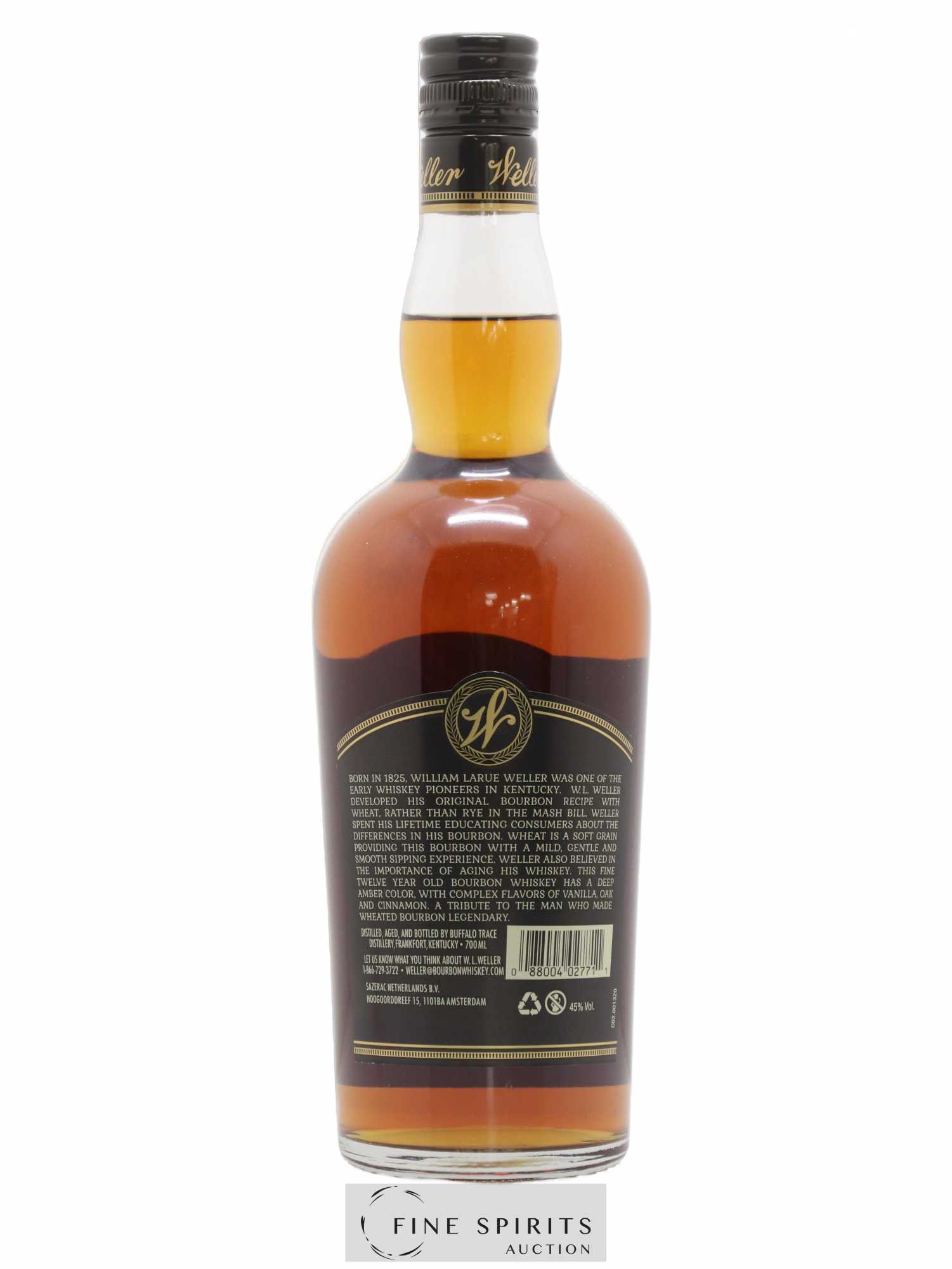 William Larue Weller 12 years Of. The Original Wheated Bourbon - Lot de 1 bouteille - 1