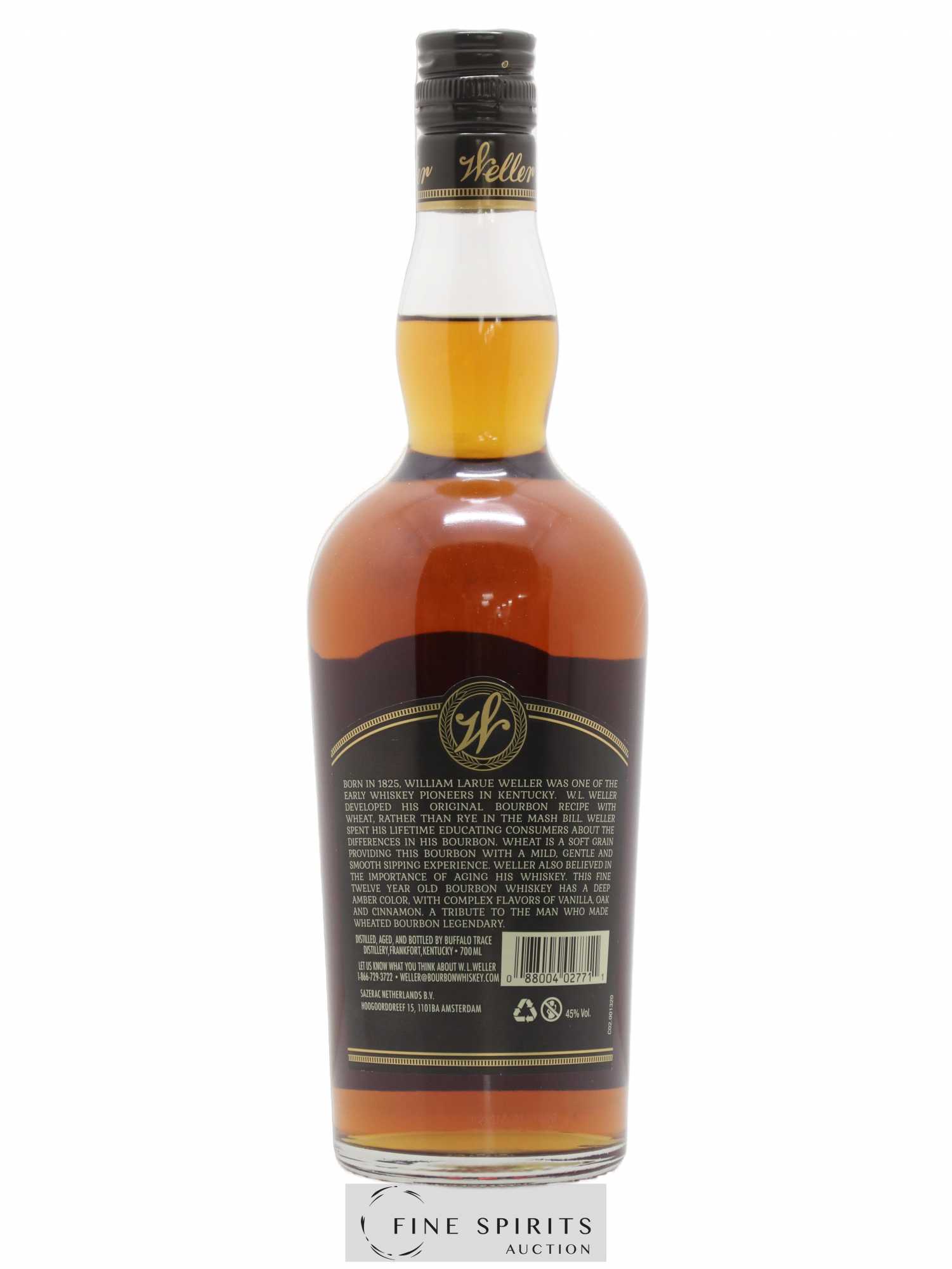 William Larue Weller 12 years Of. The Original Wheated Bourbon - Lot de 1 bouteille - 1