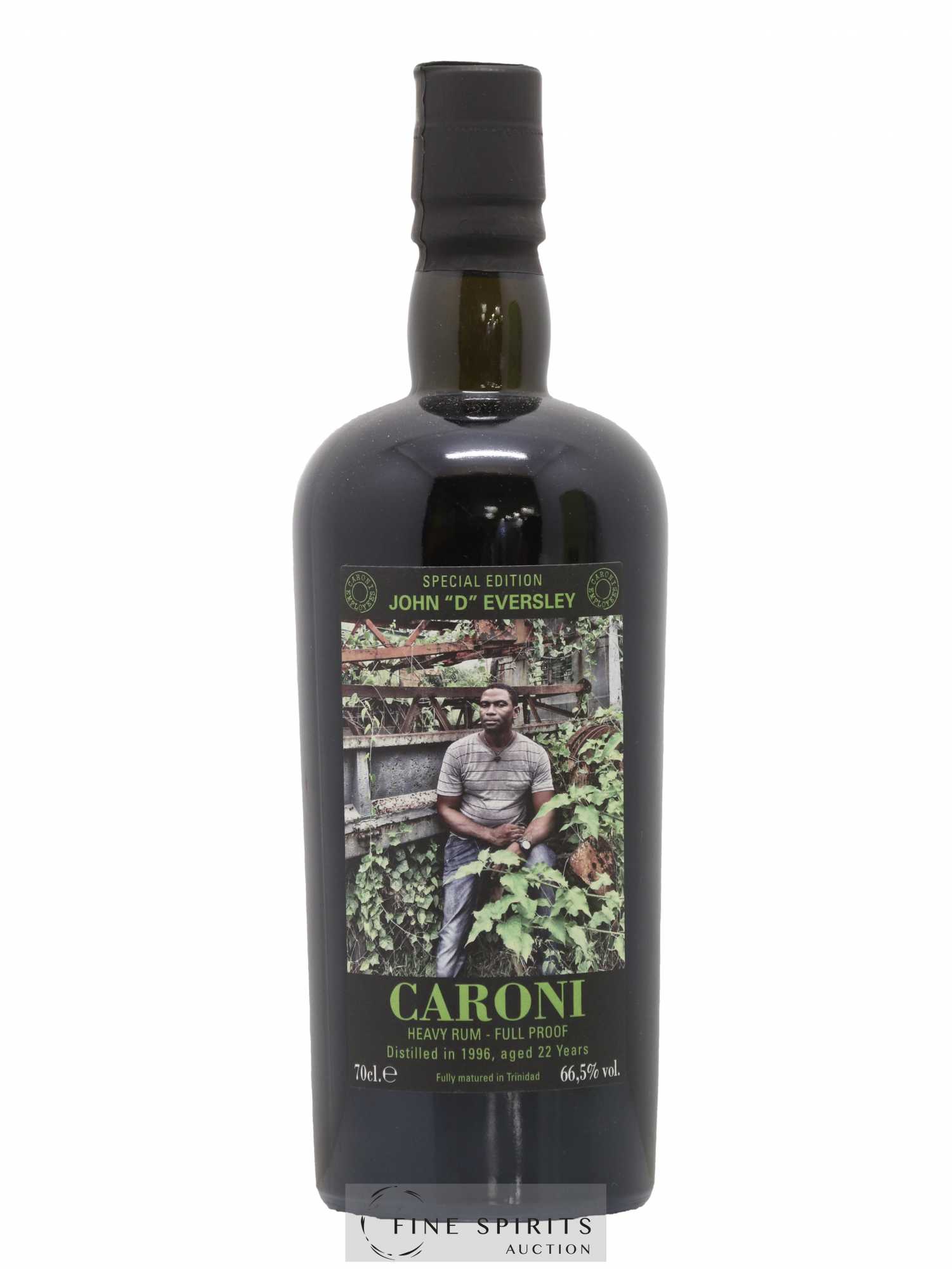 Caroni 22 years 1996 Velier Special Edition John D Eversley One of 1192 - bottled 2018 Employee Serie - Posten von 1 Flasche - 1