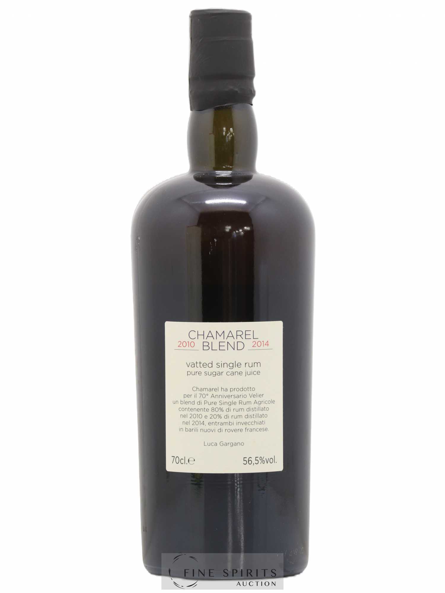 Chamarel Velier Blend 2010-2014 Cask 181-182 - bottled 2017 70th Velier Anniversary - Lot de 1 bouteille - 2