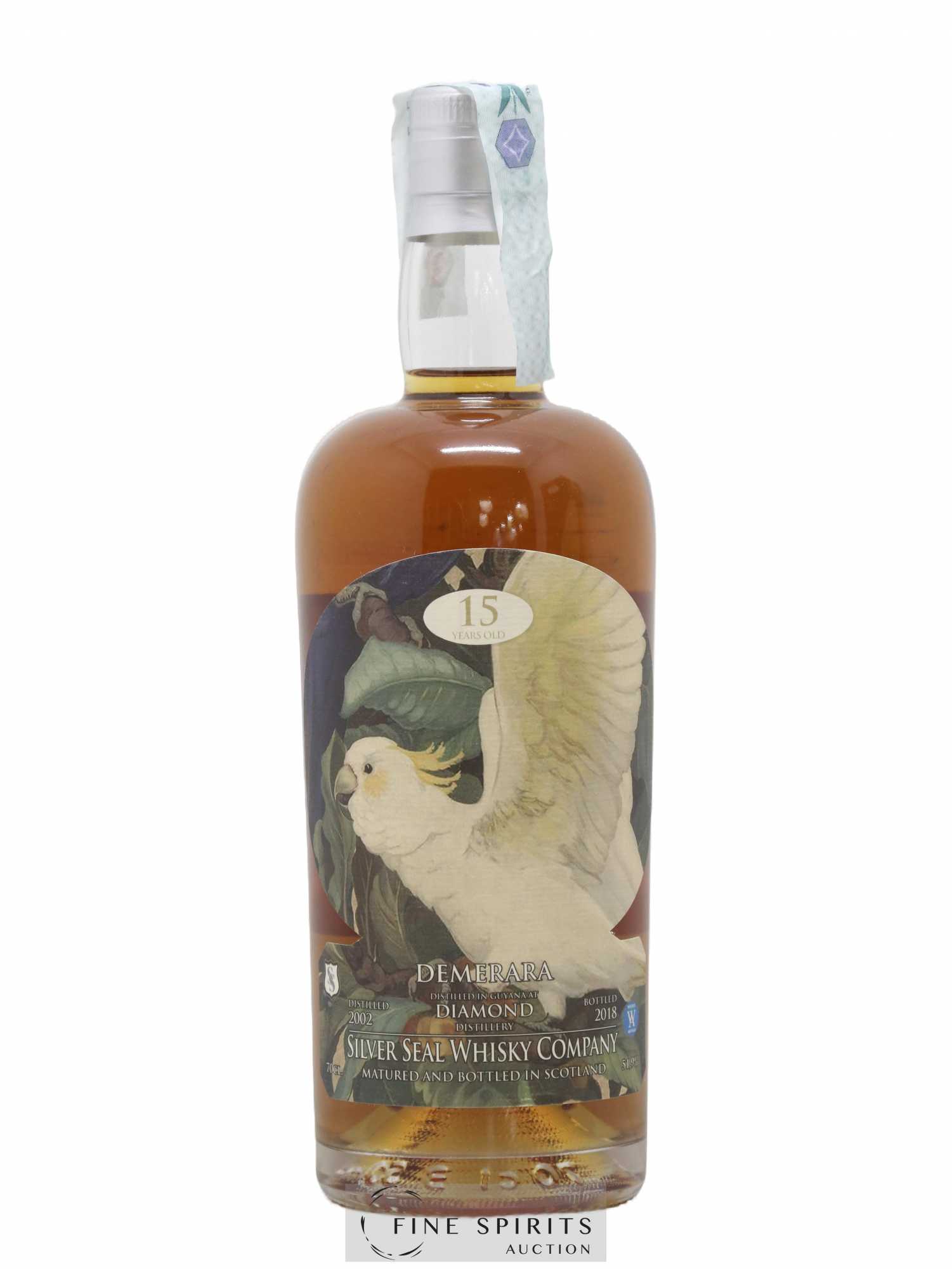 Diamond 15 years 2002 Silver Seal Whisky Company Cask n°91 - One of 220 - bottled 2018 Whisky Antique - Lotto di 1 bottiglia - 1