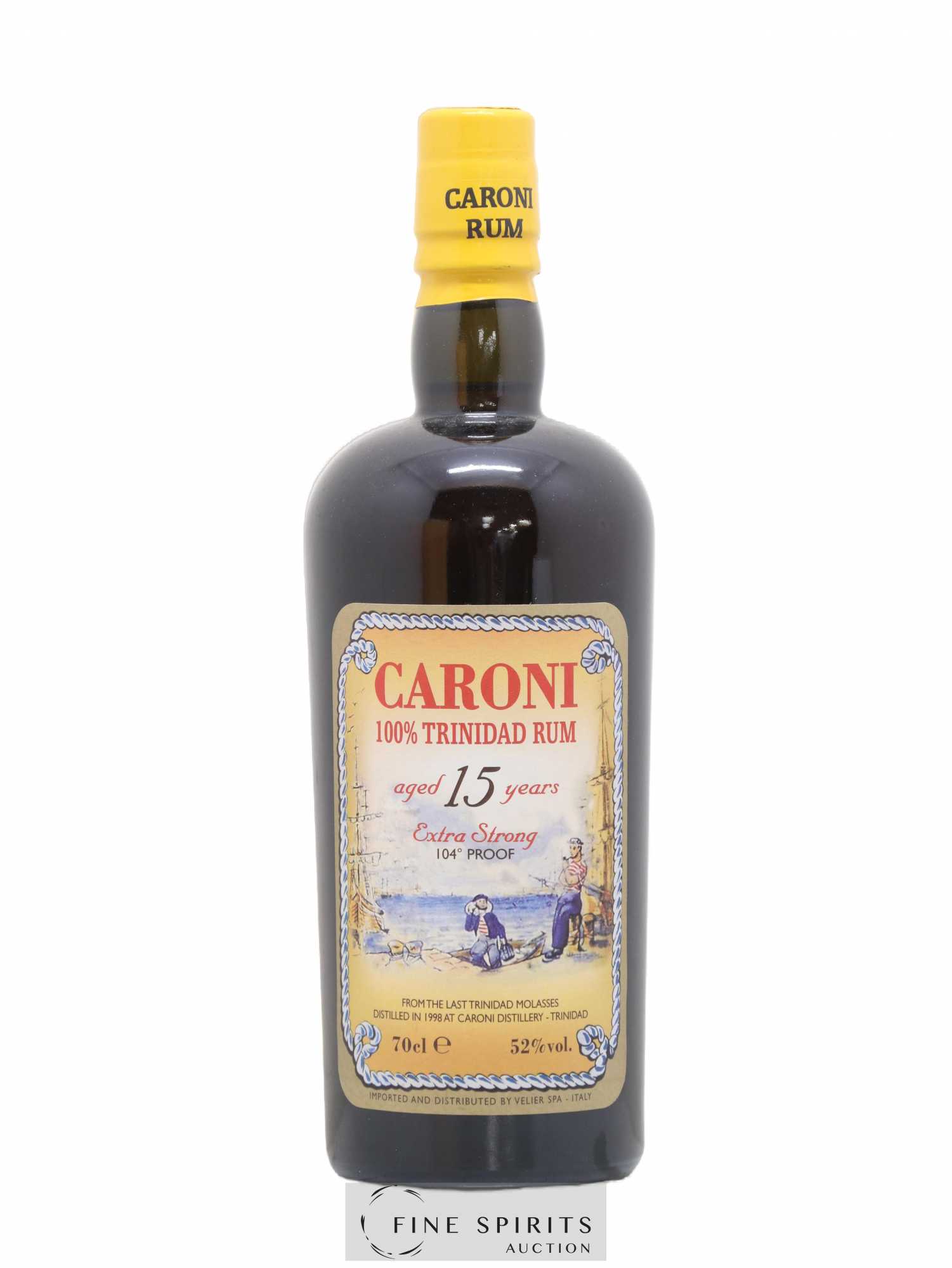 Caroni 15 years 1998 Velier 104° Proof bottled 2013 Extra Strong - Lot de 1 bouteille - 1