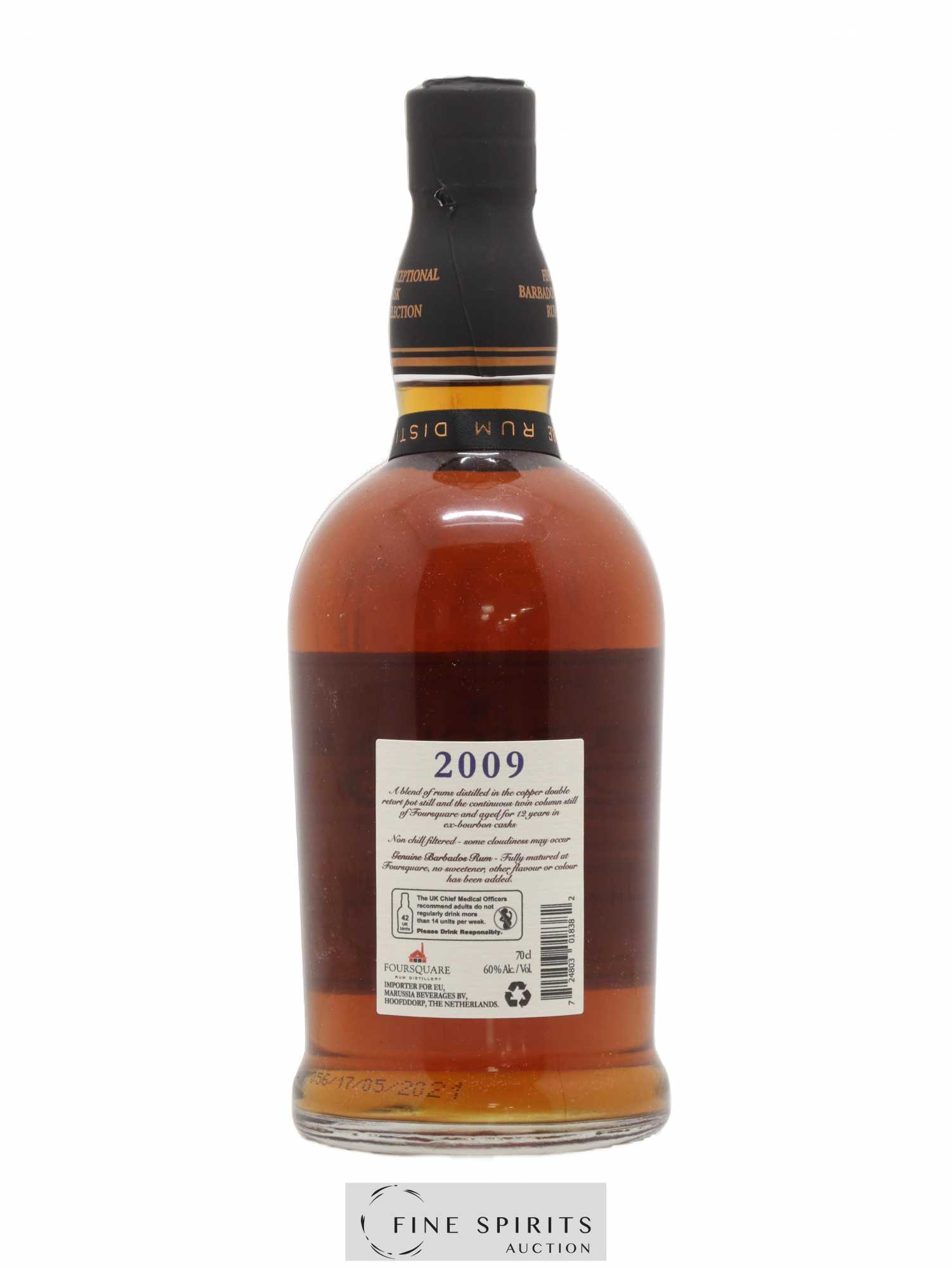 Foursquare 12 years 2009 Of. Mark XVII - bottled 2021 Exceptional Cask Selection - Lot de 1 bouteille - 1