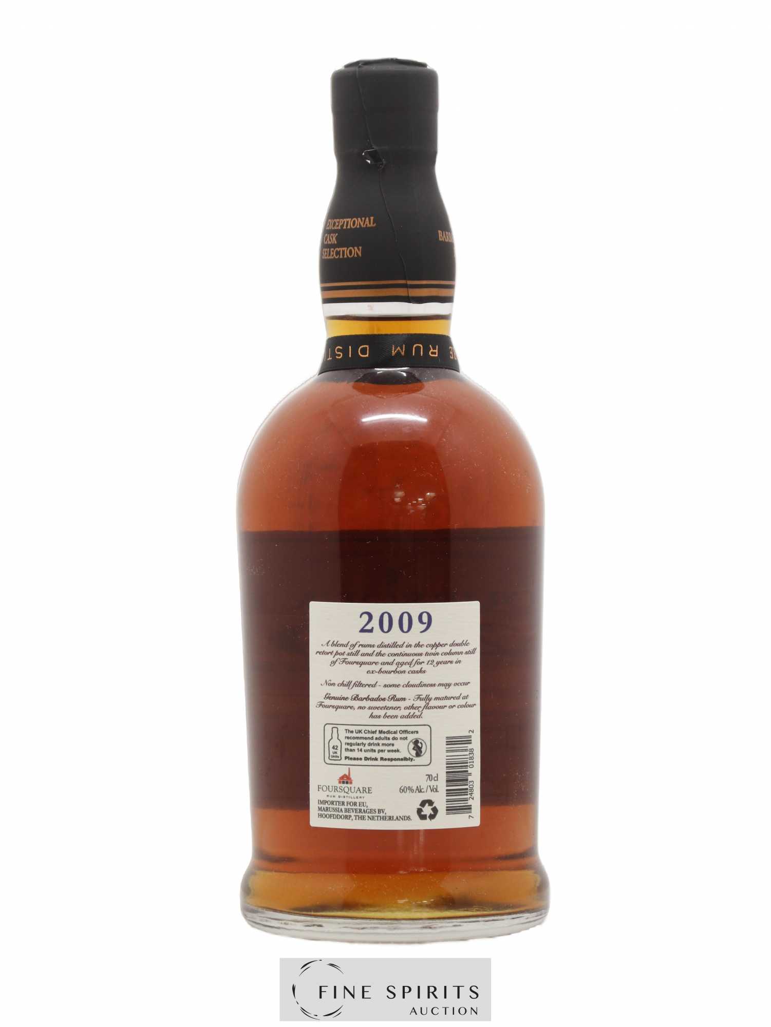 Foursquare 12 years 2009 Of. Mark XVII - bottled 2021 Exceptional Cask Selection - Lot de 1 bouteille - 1