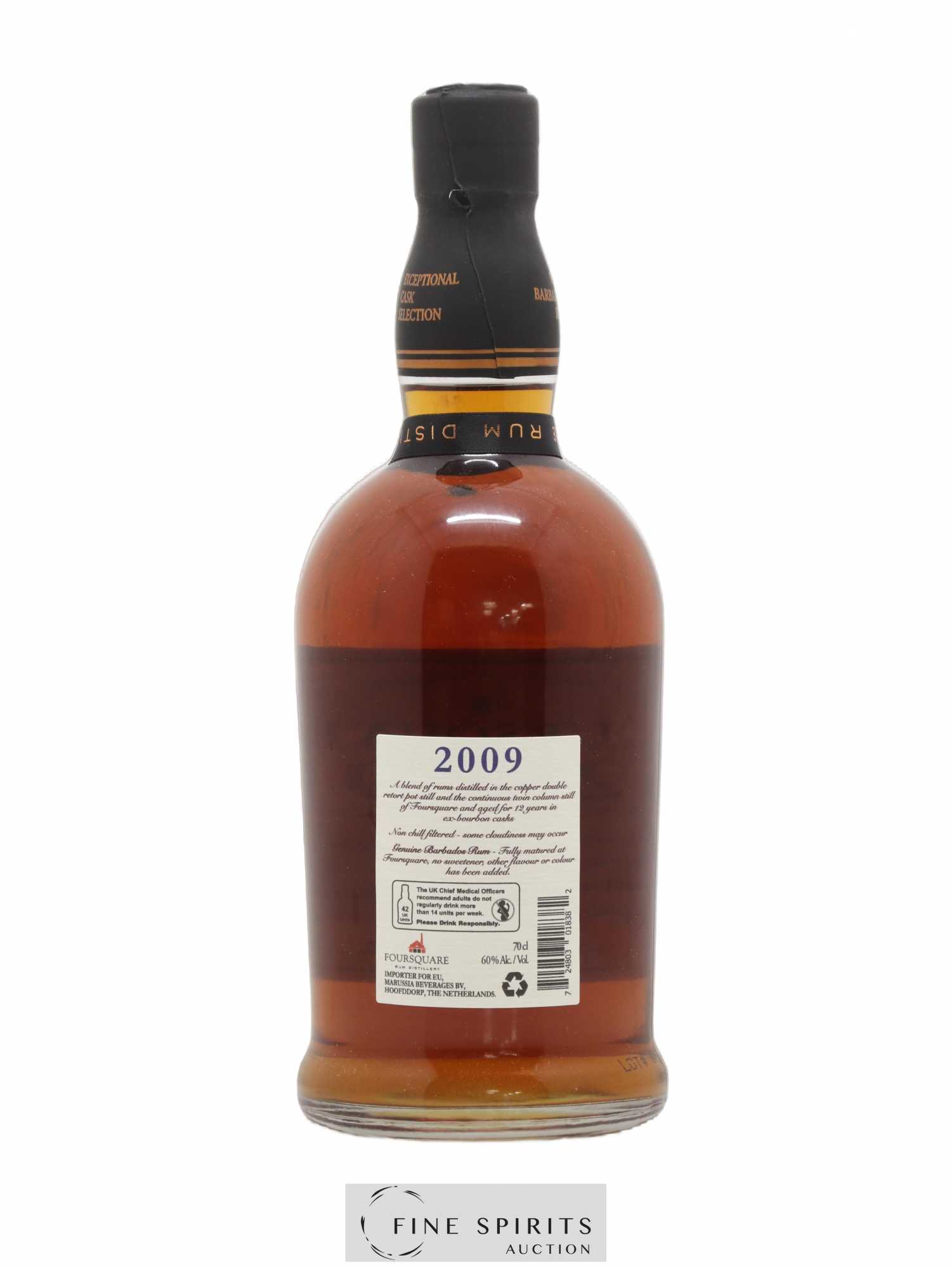 Foursquare 12 years 2009 Of. Mark XVII - bottled 2021 Exceptional Cask Selection - Lot de 1 bouteille - 1