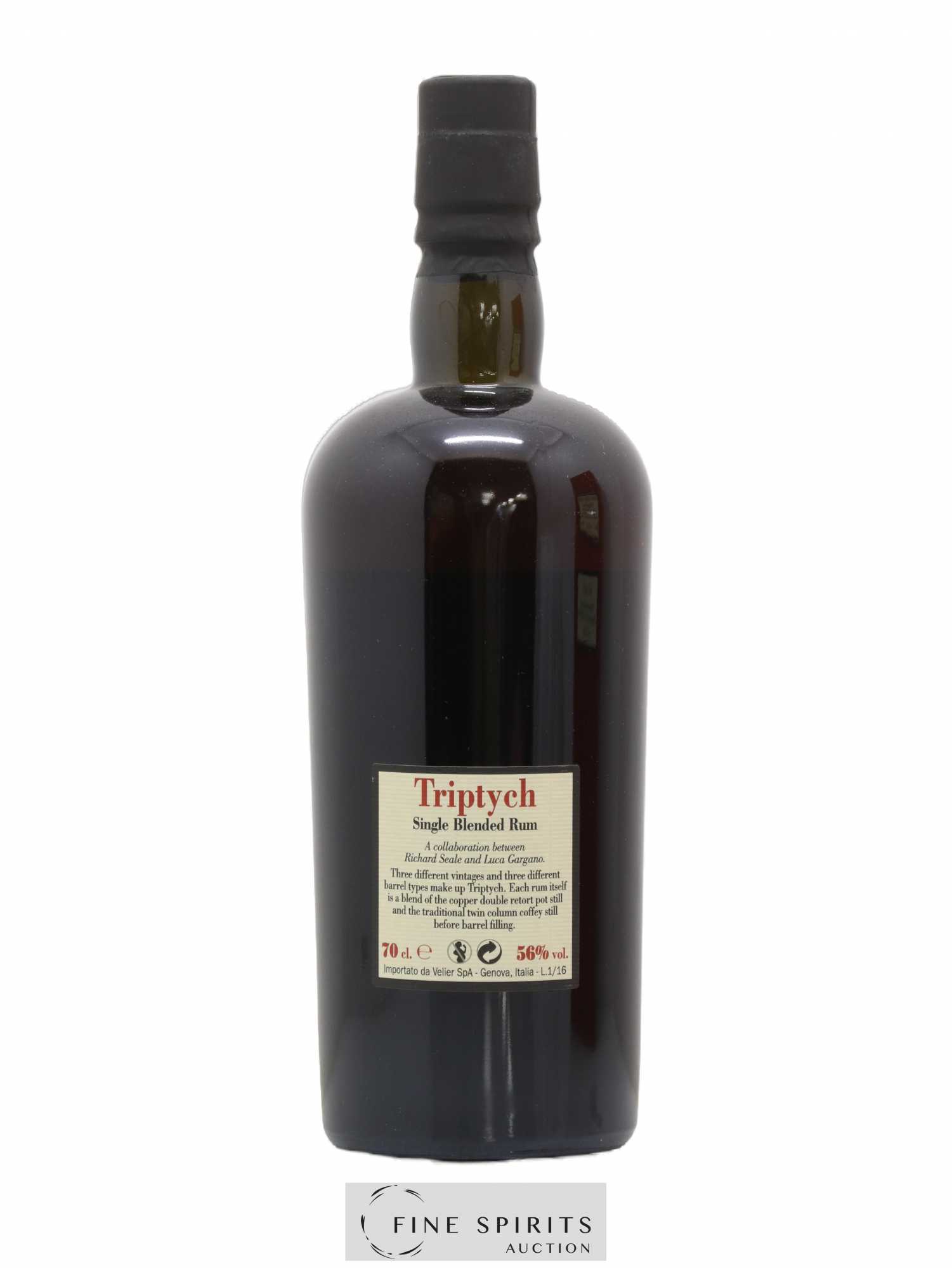 Foursquare Velier Triptych One of 5400 - bottled 2016 - Lot de 1 bouteille - 2