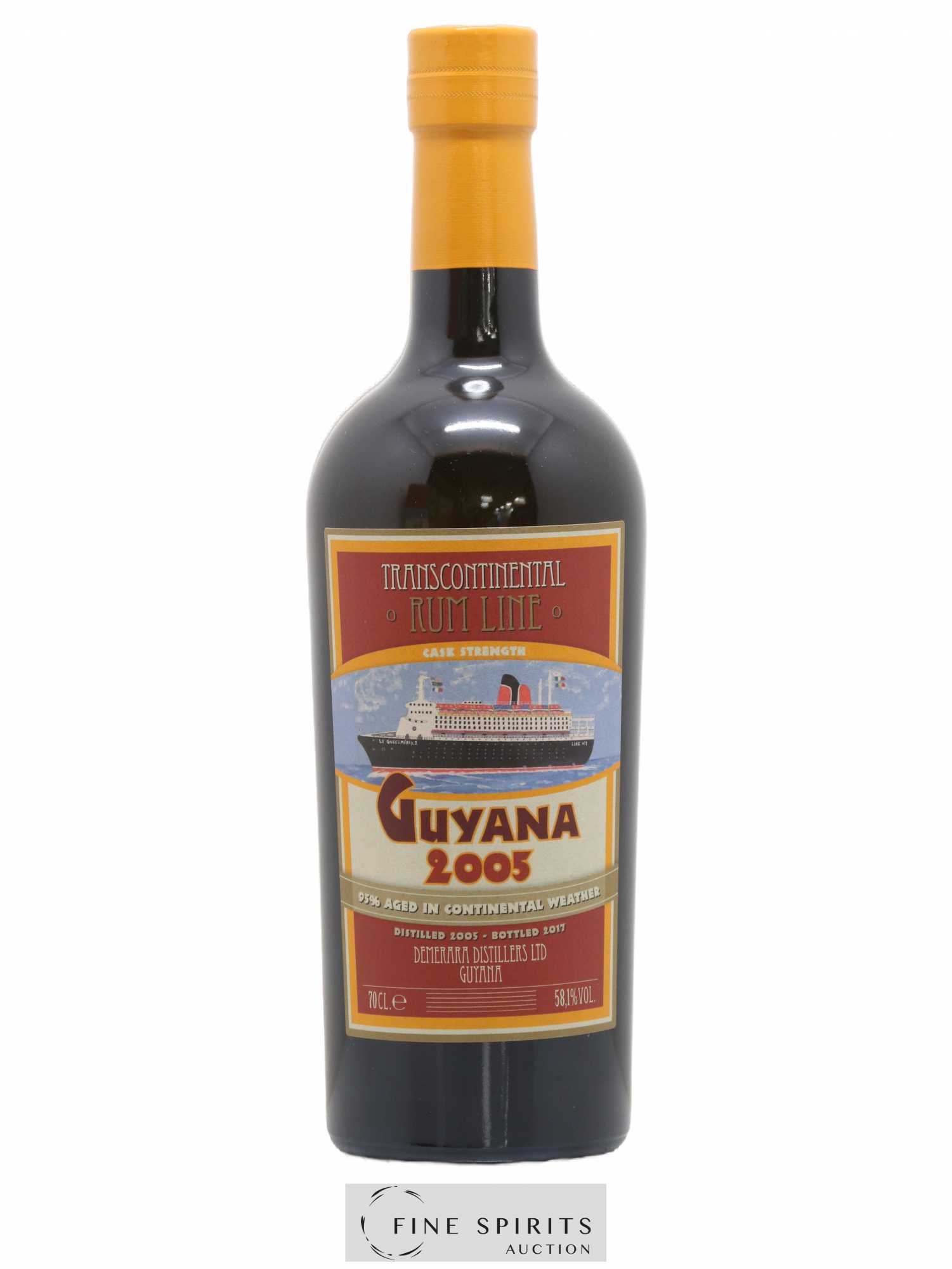 Guyana 2005 LMDW Transcontinental Rum Line - Lot de 1 bouteille - 1