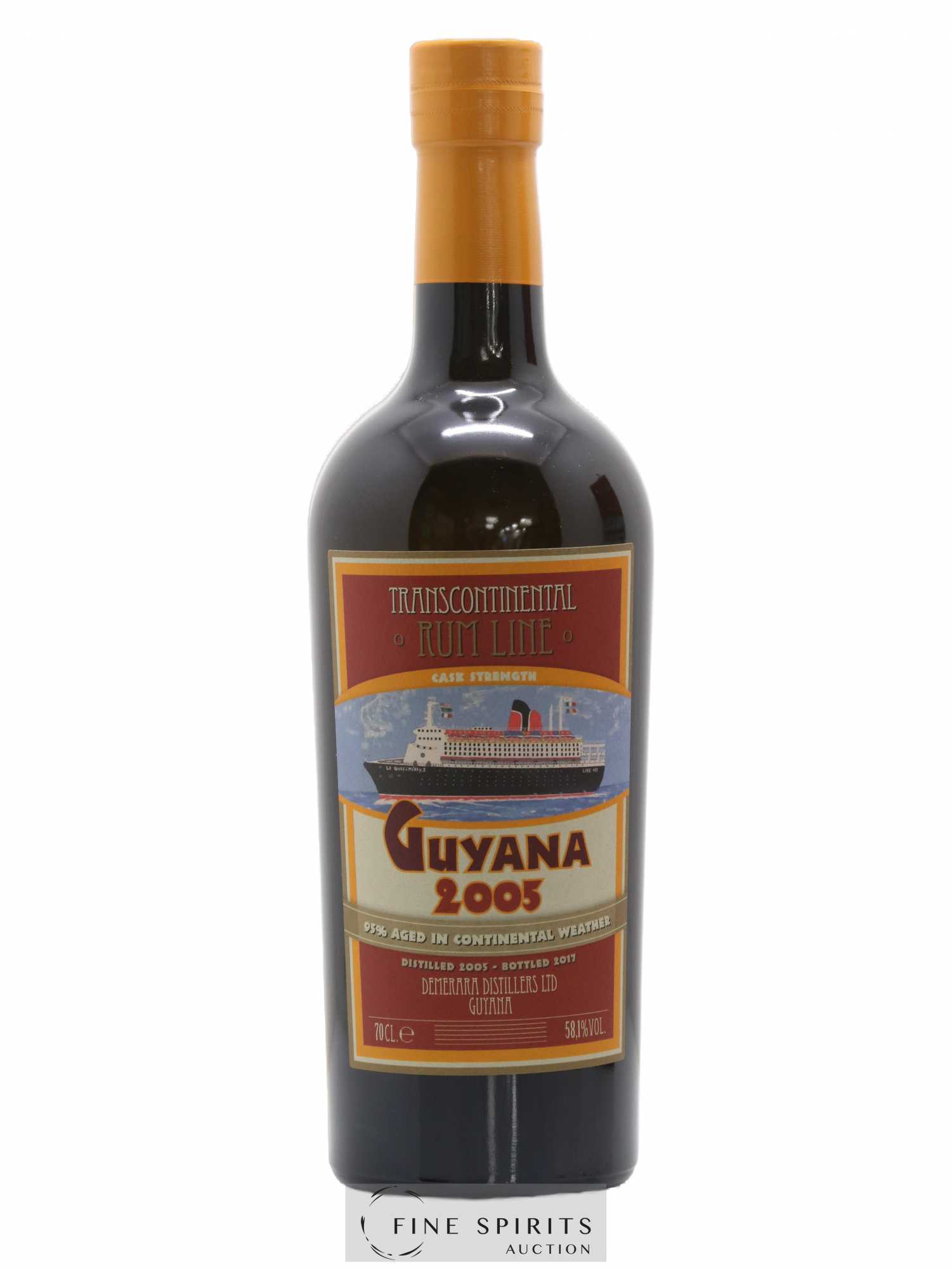 Guyana 2005 LMDW Transcontinental Rum Line - Lot de 1 bouteille - 1