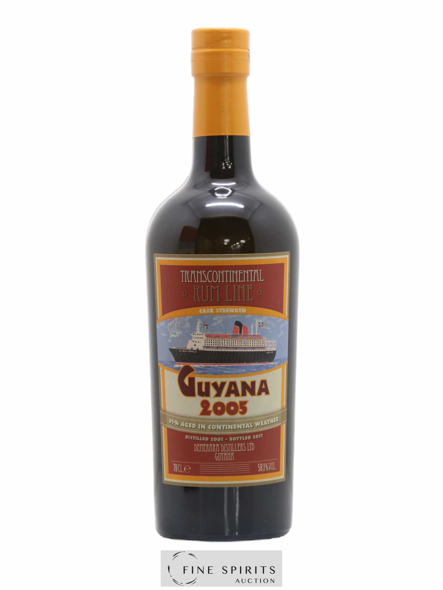 Guyana 2005 LMDW Transcontinental Rum Line - Lot de 1 bouteille - 1