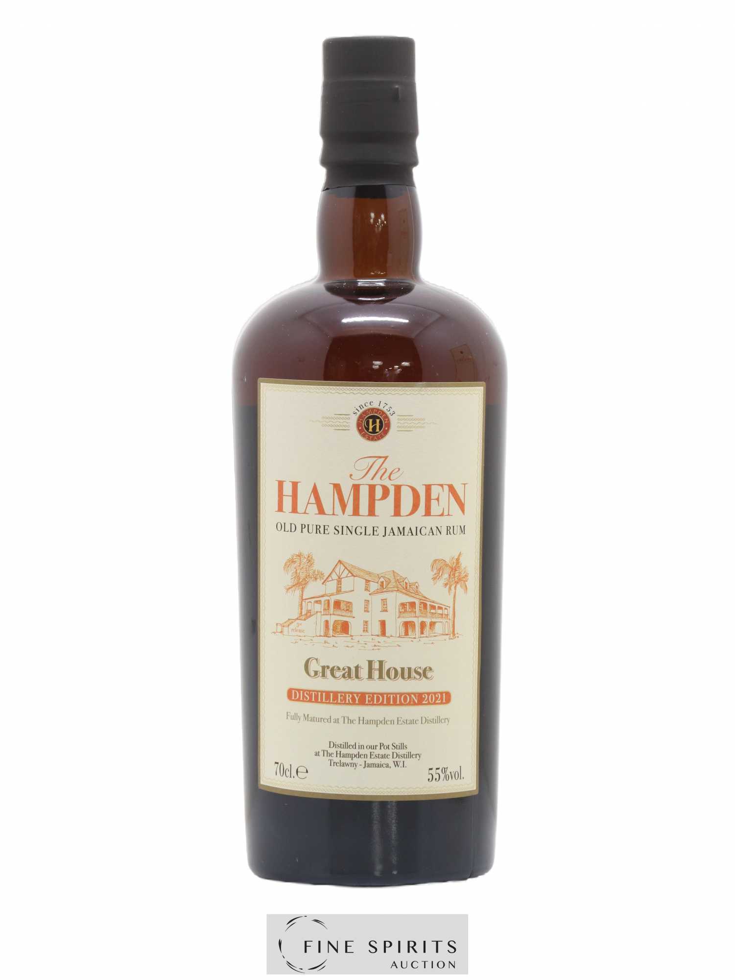 Hampden Of. Great House Distillery Edition 2021 - Lot de 1 bouteille - 1