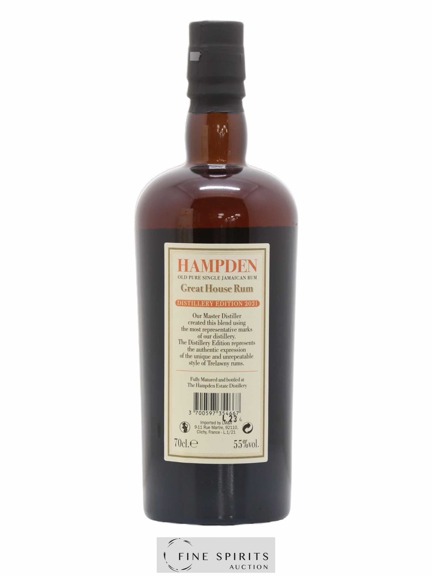 Hampden Of. Great House Distillery Edition 2021 - Posten von 1 Flasche - 2