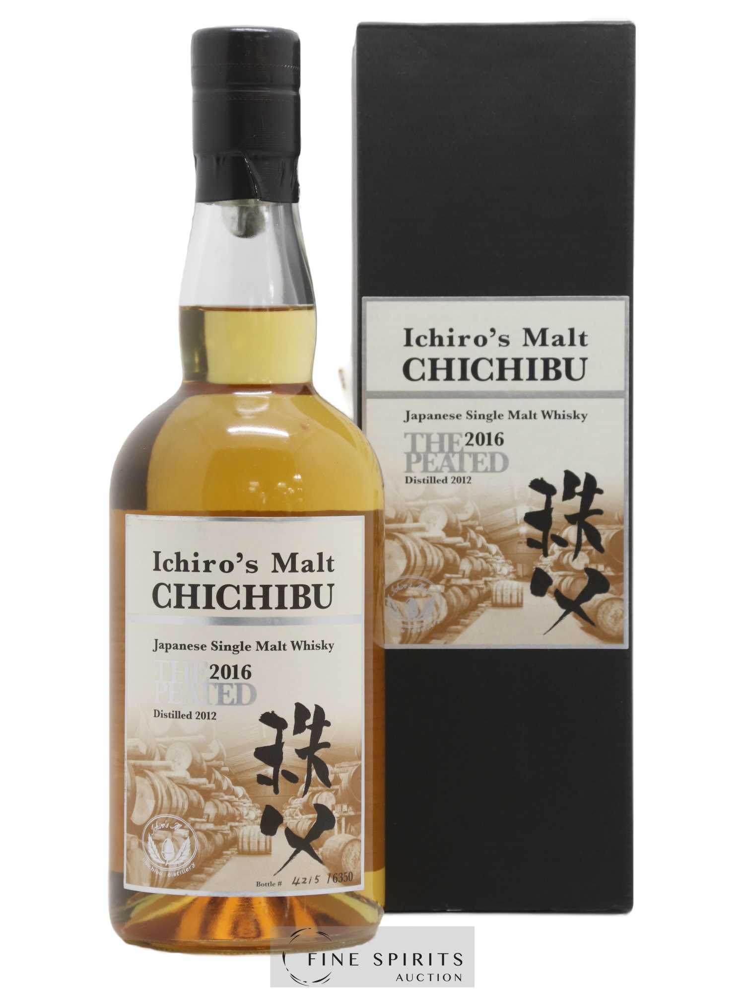Chichibu 2012 Of. The Peated One of 6350 - bottled 2016 Ichiro's Malt - Lot de 1 bouteille - 0