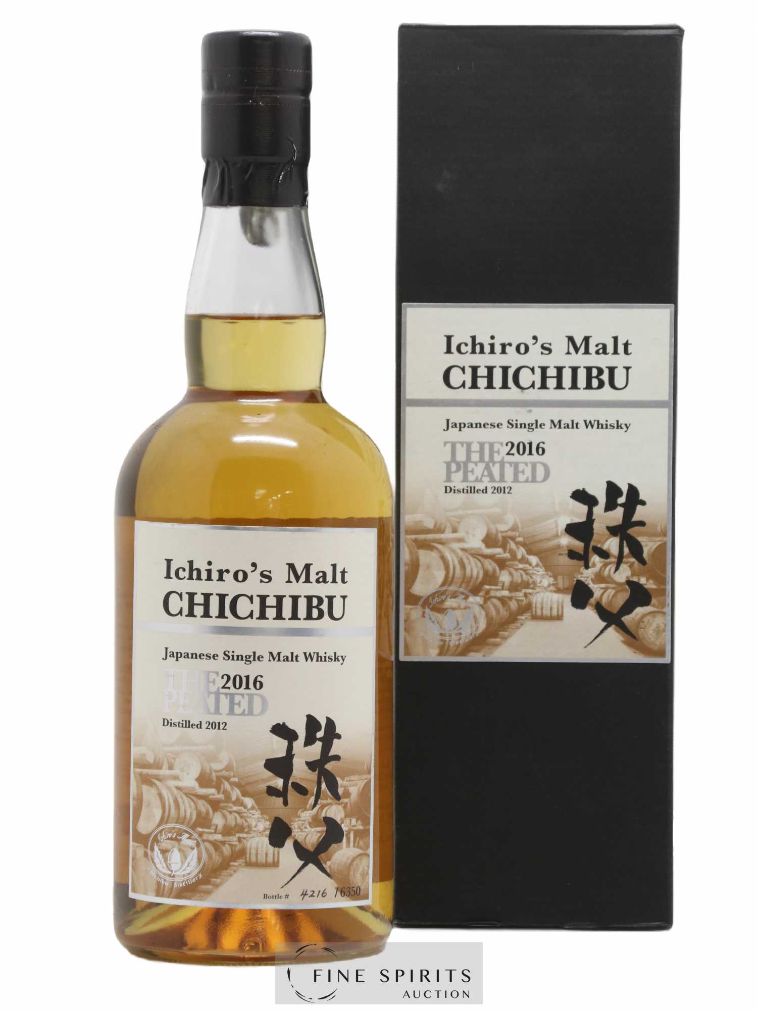 Chichibu 2012 Of. The Peated One of 6350 - bottled 2016 Ichiro's Malt - Lot de 1 bouteille - 0