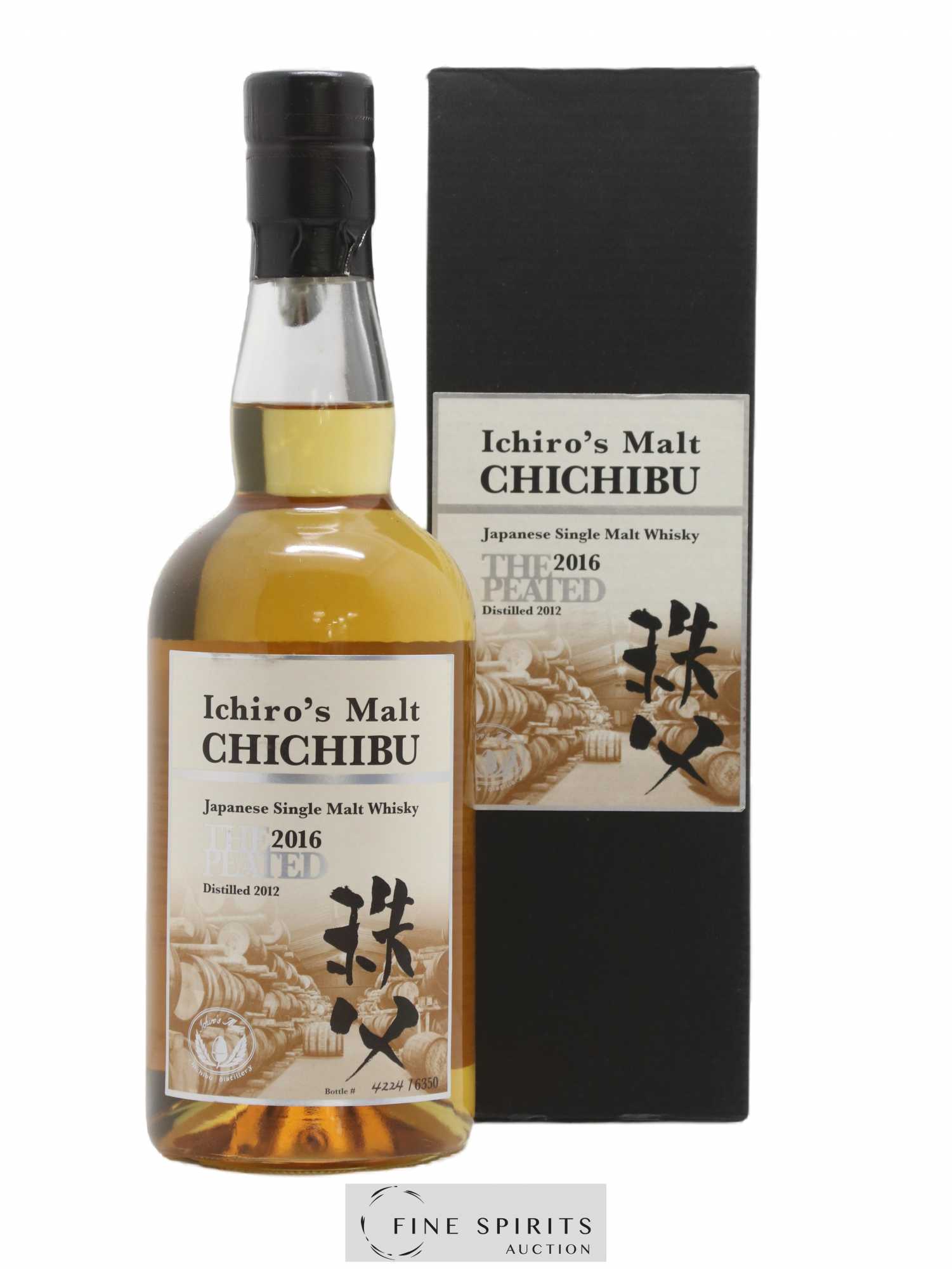 Chichibu 2012 Of. The Peated One of 6350 - bottled 2016 Ichiro's Malt - Lot de 1 bouteille - 0