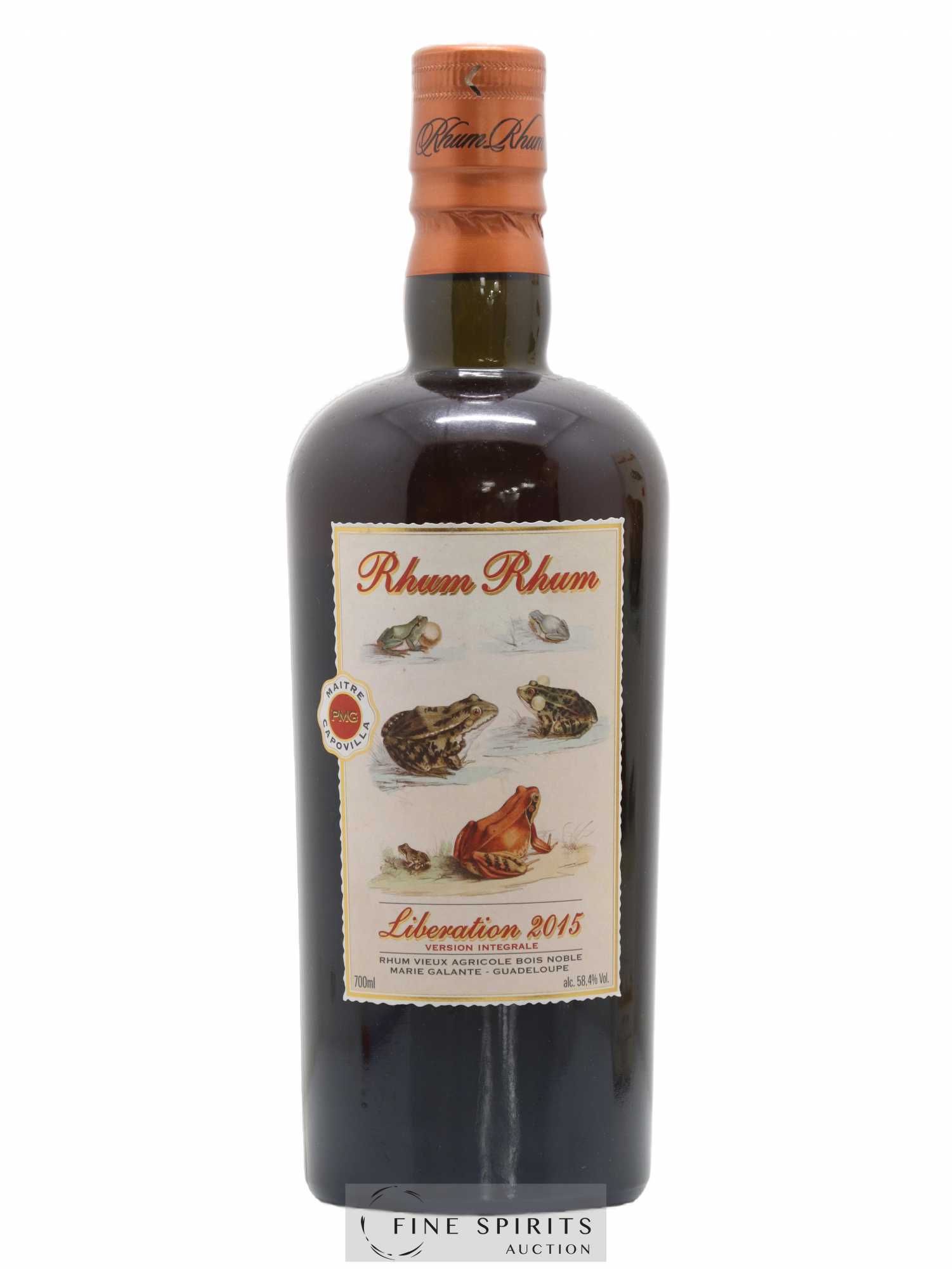 Rhum Rhum Of. PMG - Maitre Capovilla Libération 2015 Version Intégrale - Posten von 1 Flasche - 1
