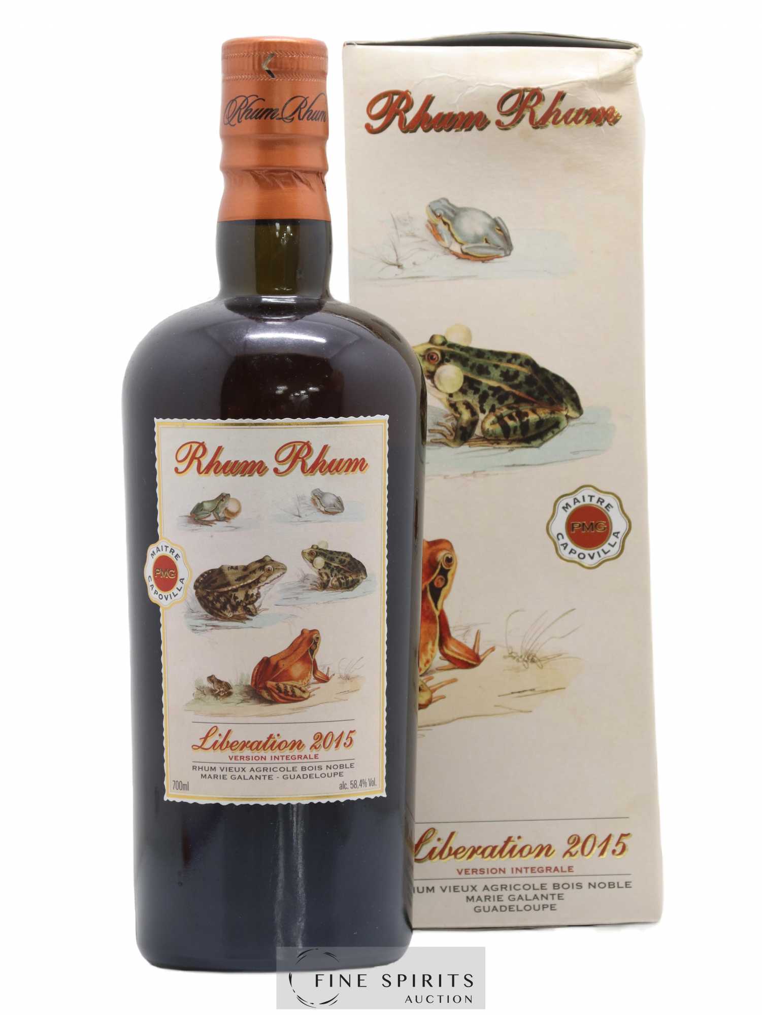 Rhum Rhum Of. PMG - Maitre Capovilla Libération 2015 Version Intégrale - Posten von 1 Flasche - 0