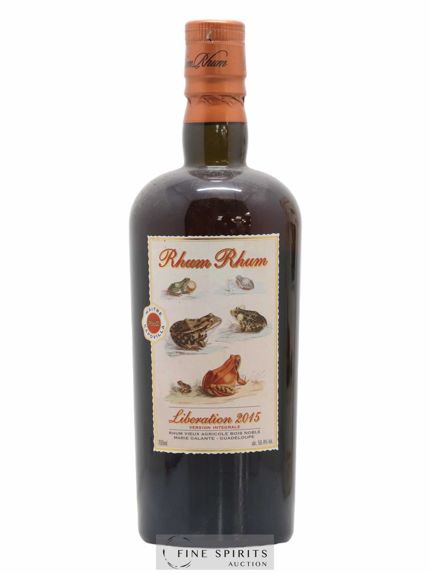 Rhum Rhum Of. PMG - Maitre Capovilla Libération 2015 Version Intégrale - Posten von 1 Flasche - 1