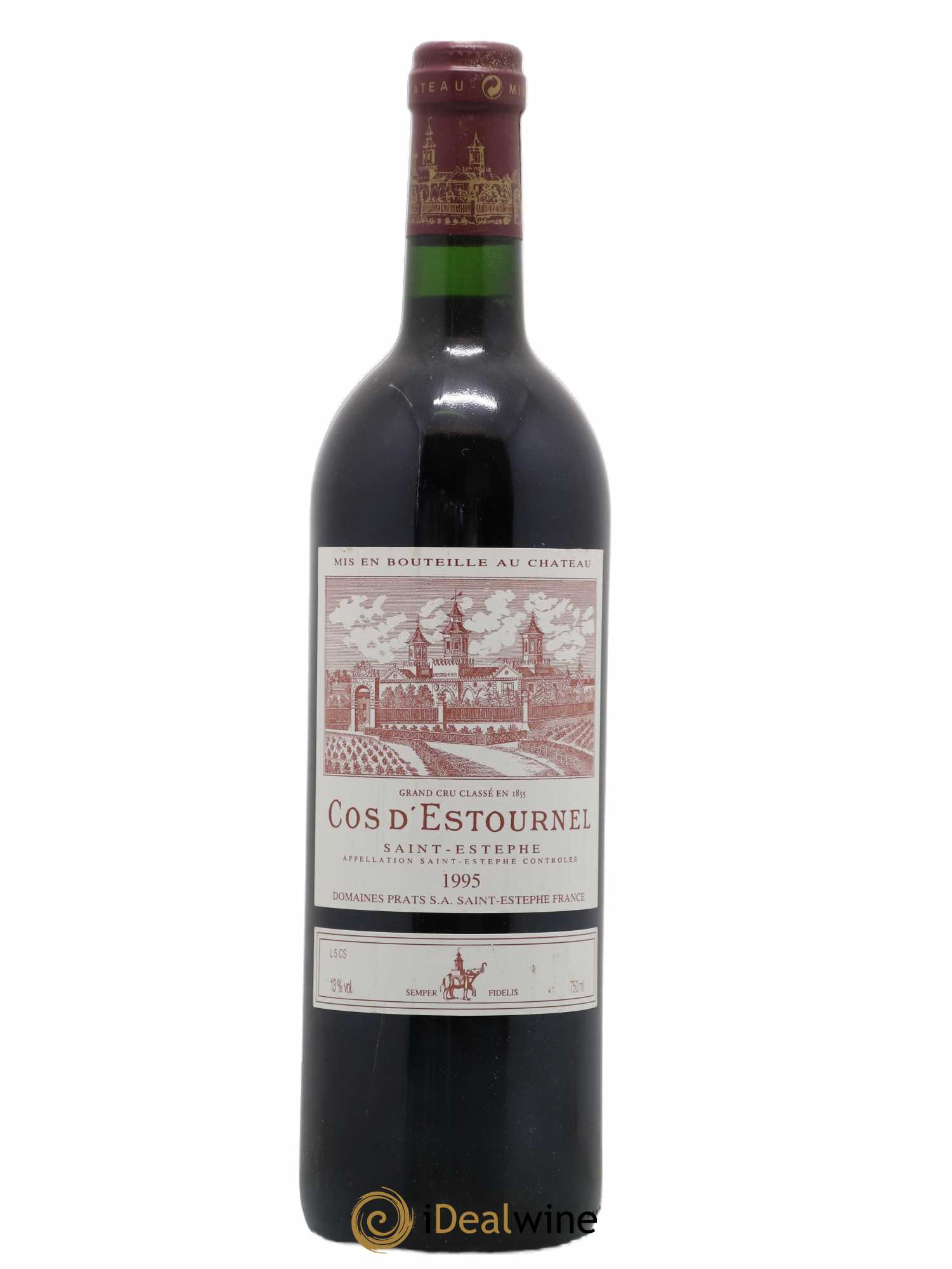 Cos d'Estournel 2ème Grand Cru Classé 1995 - Lot de 1 bouteille - 0