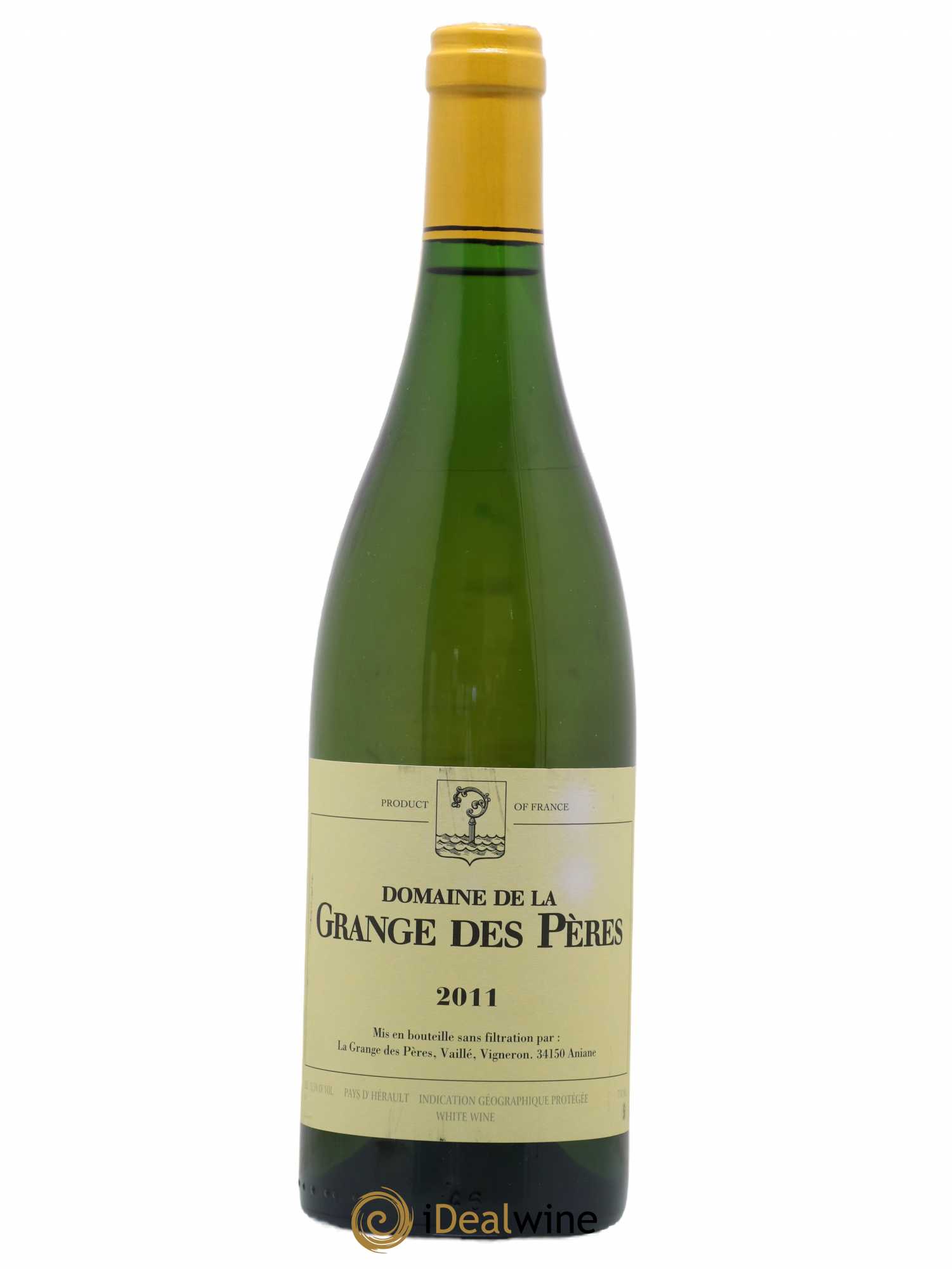 Pays d'Hérault Grange des Pères Laurent Vaillé 2011 - Lot de 1 bouteille - 0