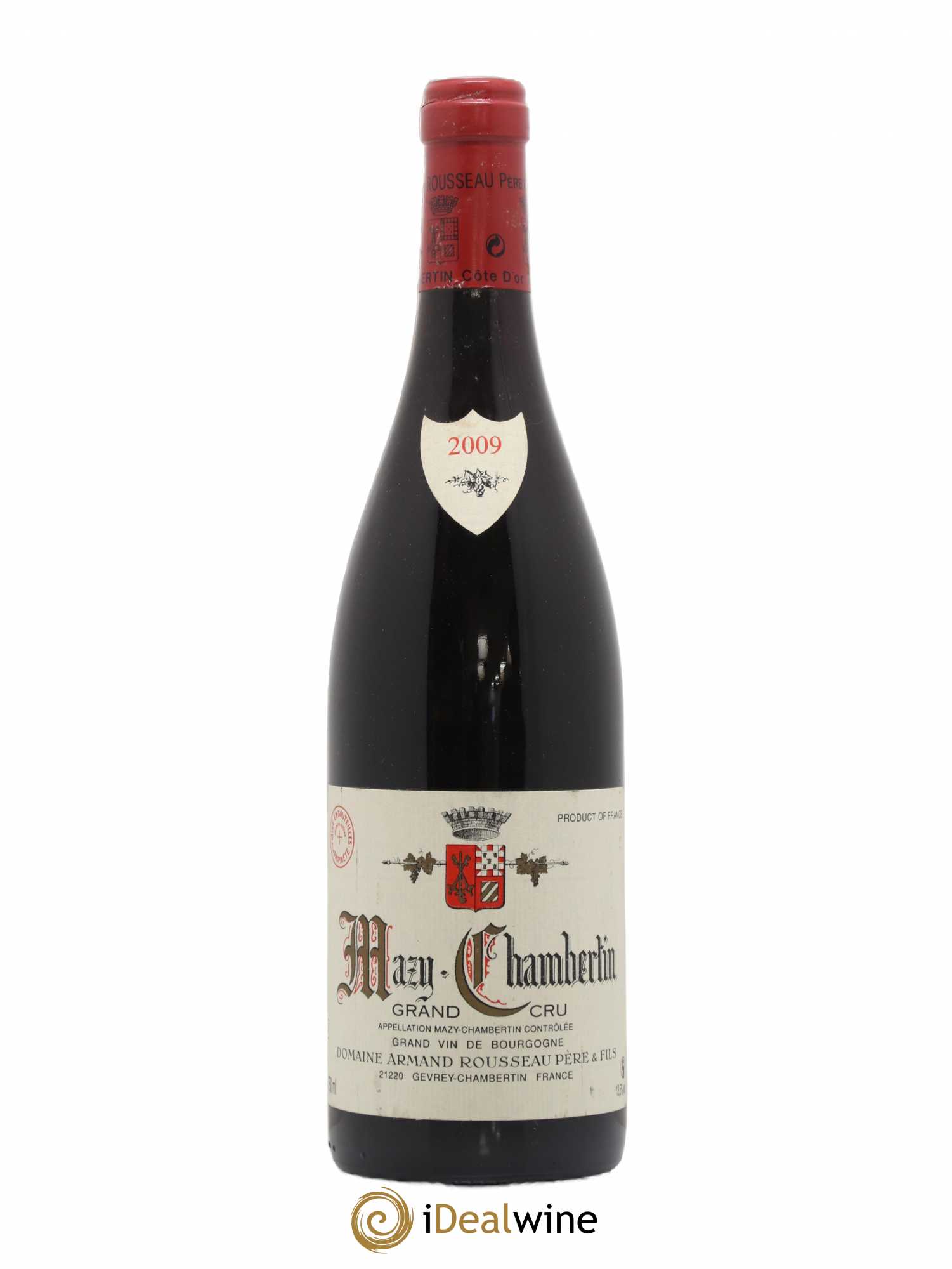 Mazis-Chambertin Grand Cru Armand Rousseau (Domaine) 2009 - Lot de 1 bouteille - 0