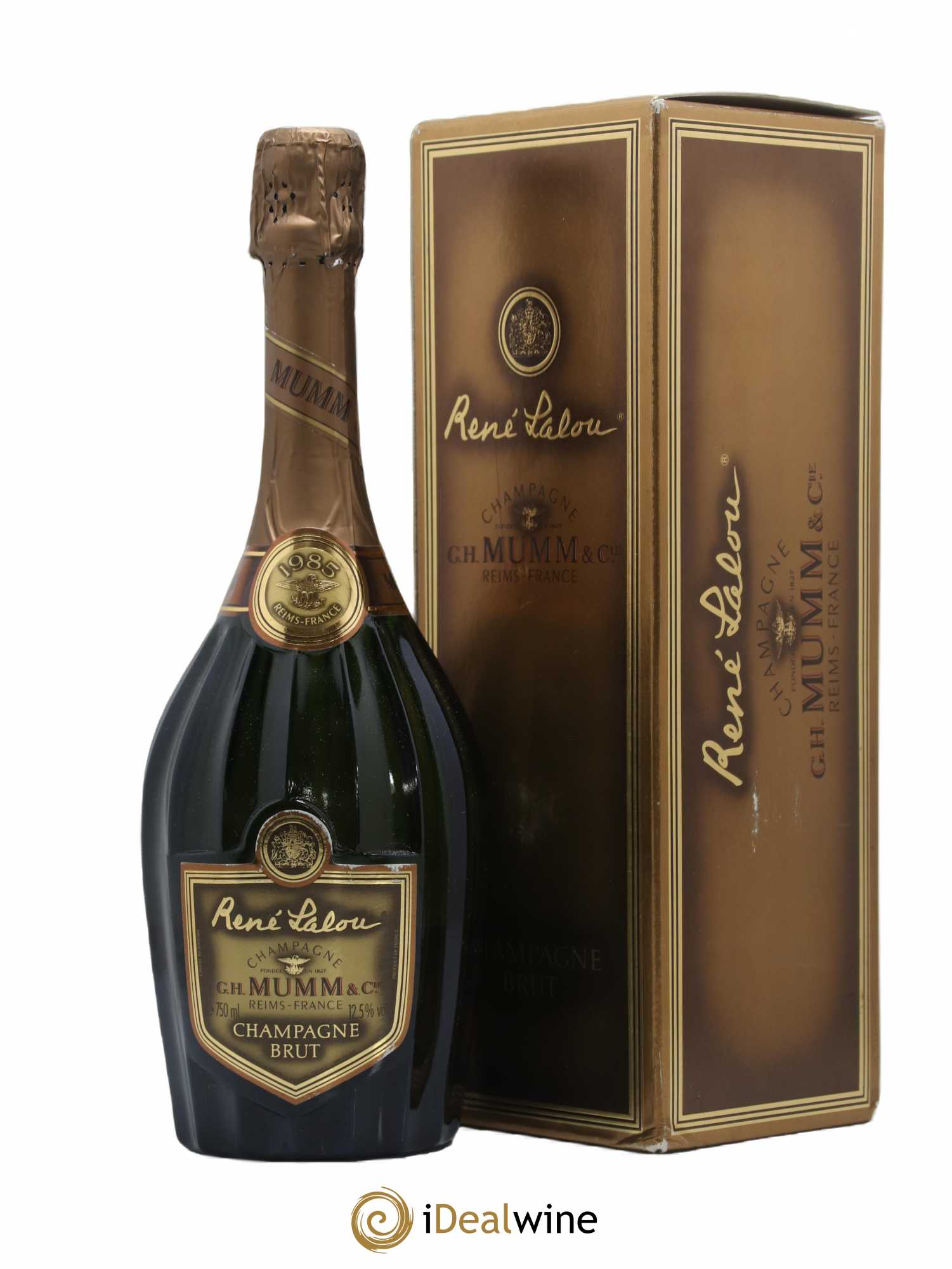 René Lalou Mumm 1985 - Posten von 1 Flasche - 0