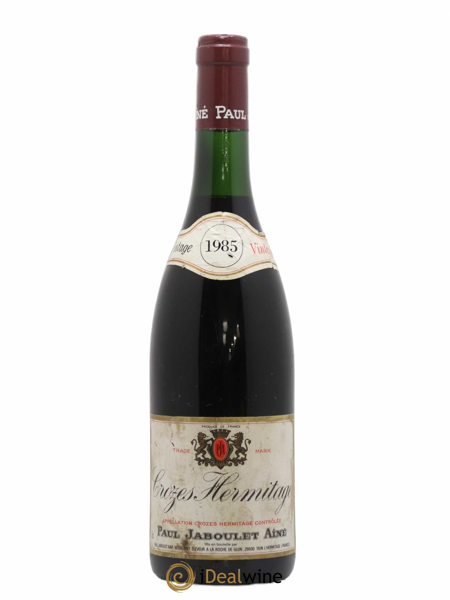 Crozes-Hermitage Domaine de Thalabert Paul Jaboulet Ainé 1985 - Lot de 1 bouteille - 0
