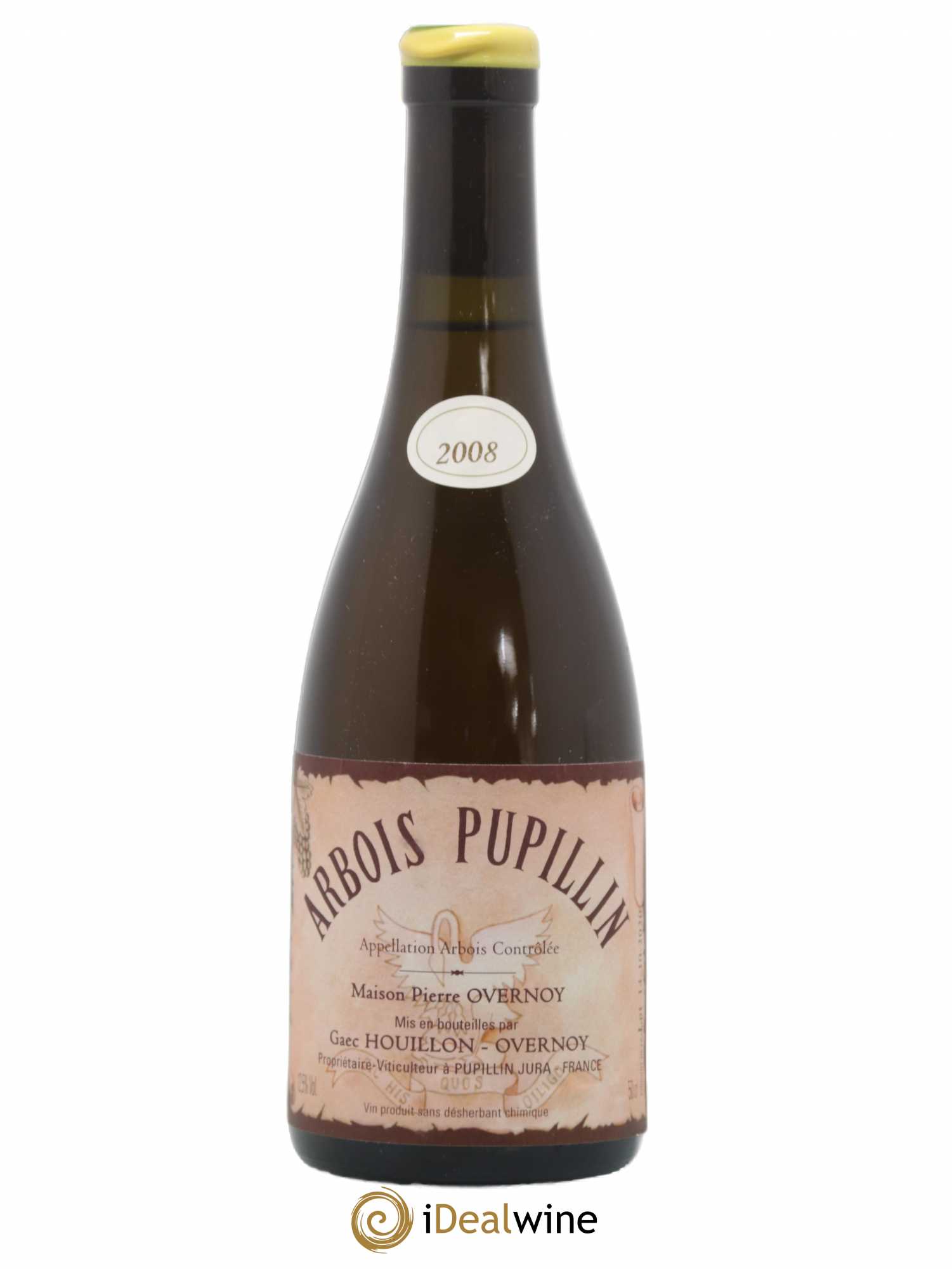 Arbois-Pupillin Vieux Savagnin Ouillé 50cl (VSO) Overnoy-Houillon (Domaine) 2008 - Lot de 1 bouteille - 0