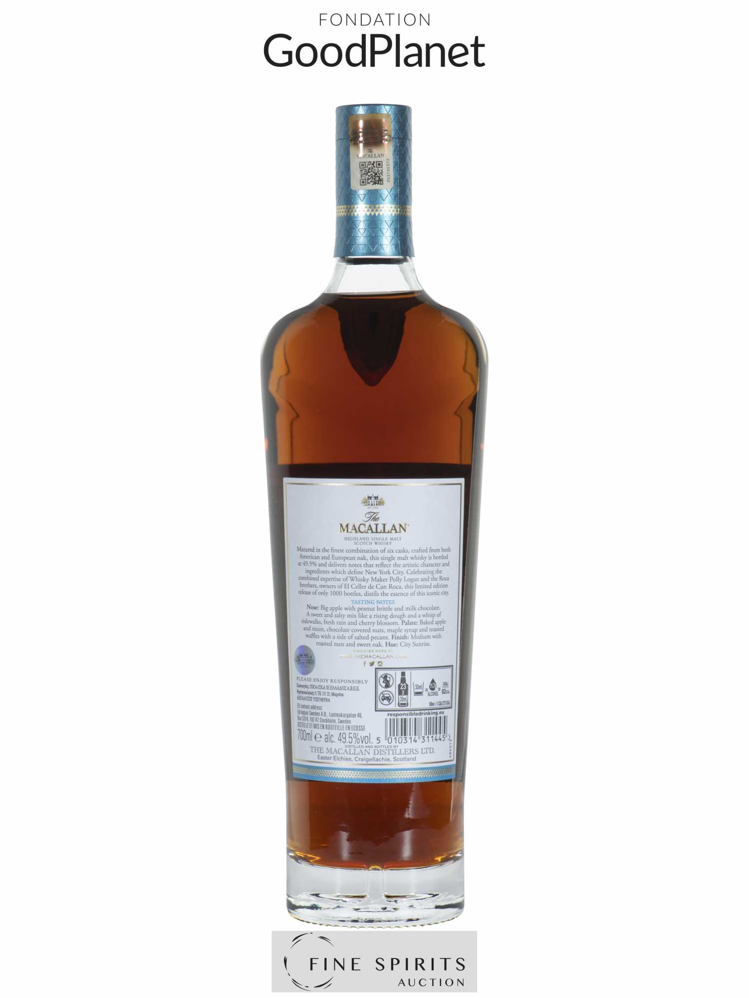 Macallan (The) Distill Your World - New York Edition - Lot of 1 bottle - 2