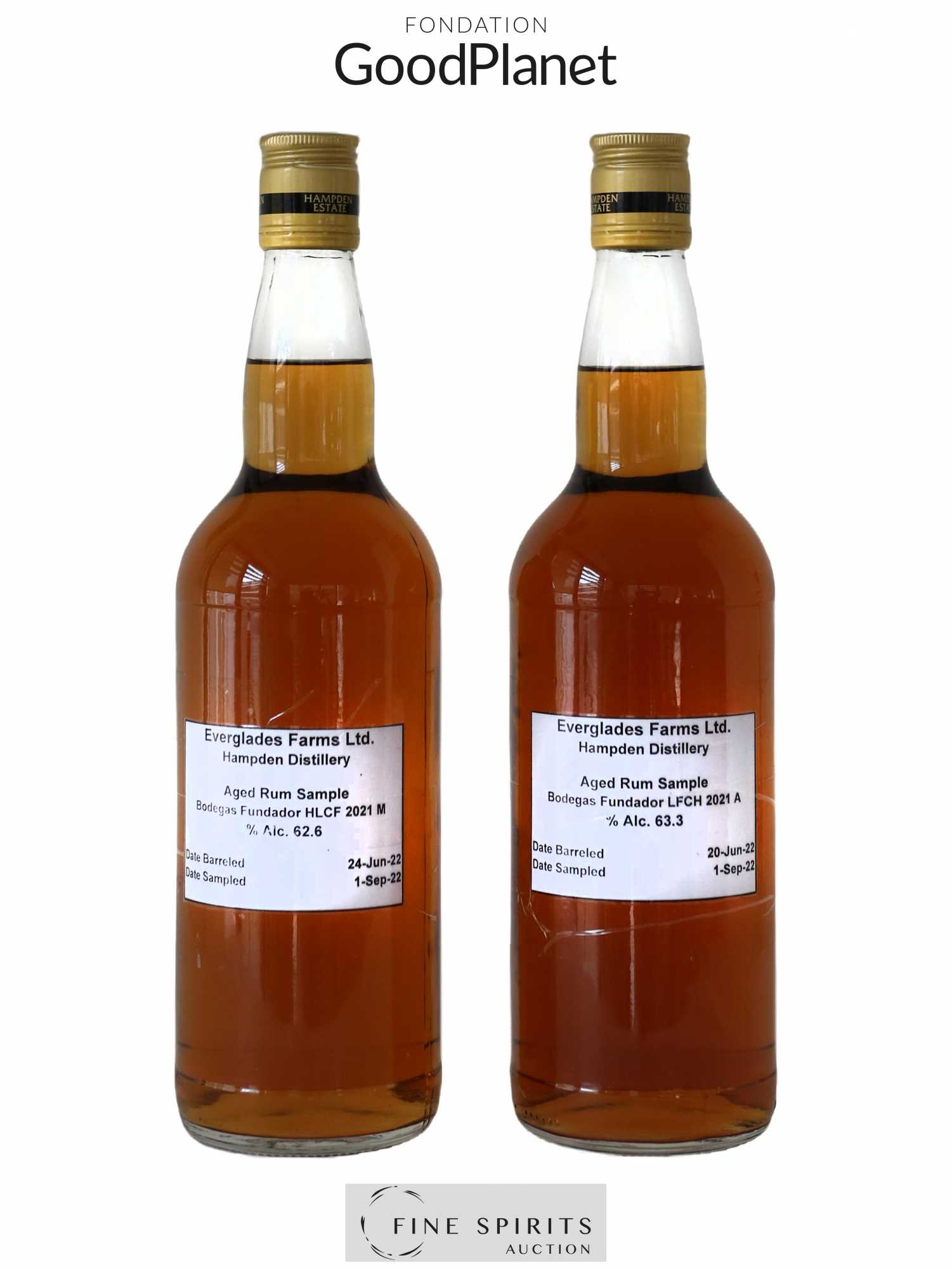 Hampden HLCF& LFCH 2021 Sherry Cask (2 bottles) - Posten von 1 Anderes Format - 0