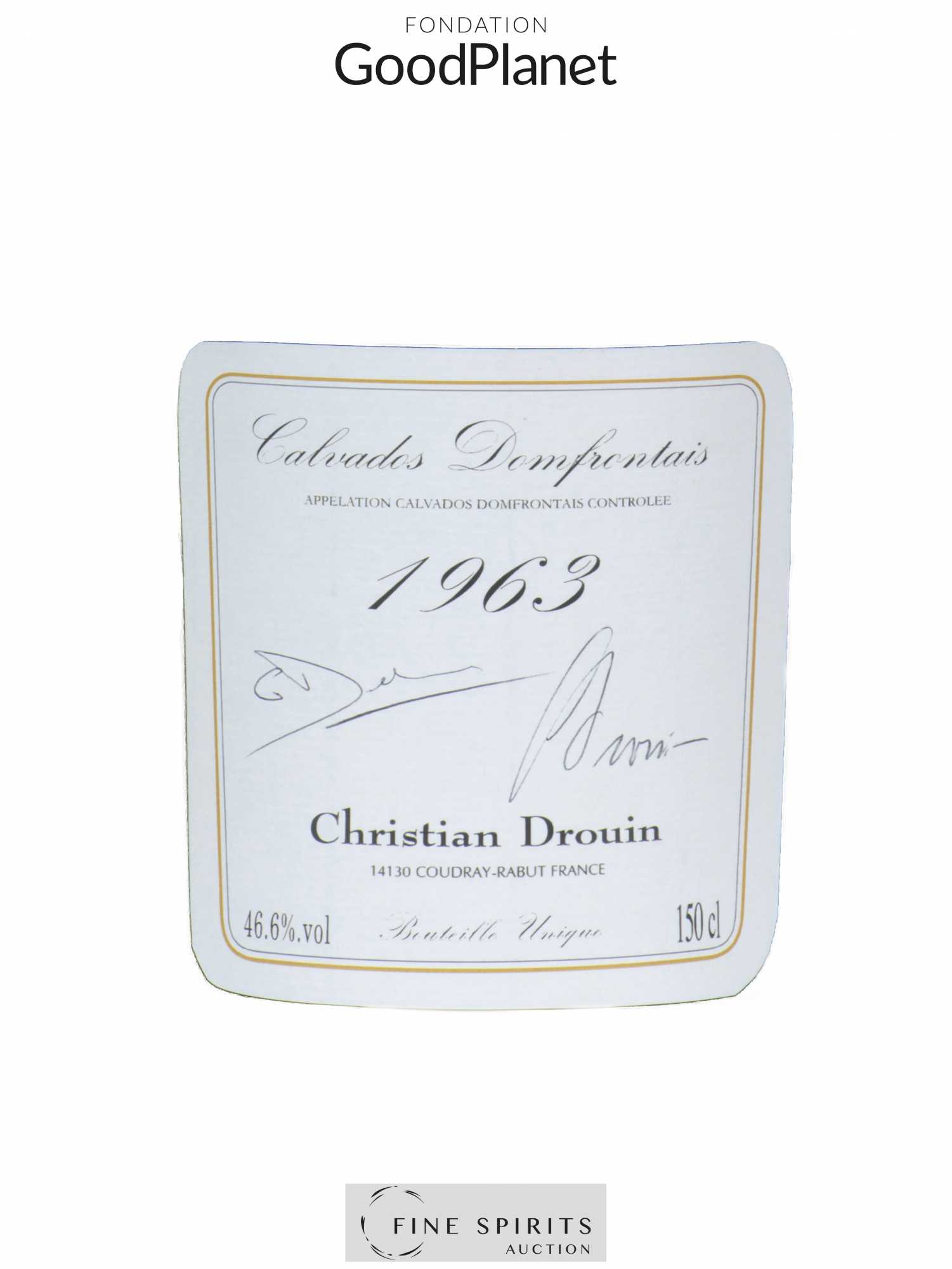 Christian Drouin 1963 magnum FSA Exclusive - Posten von 1 Magnum - 1