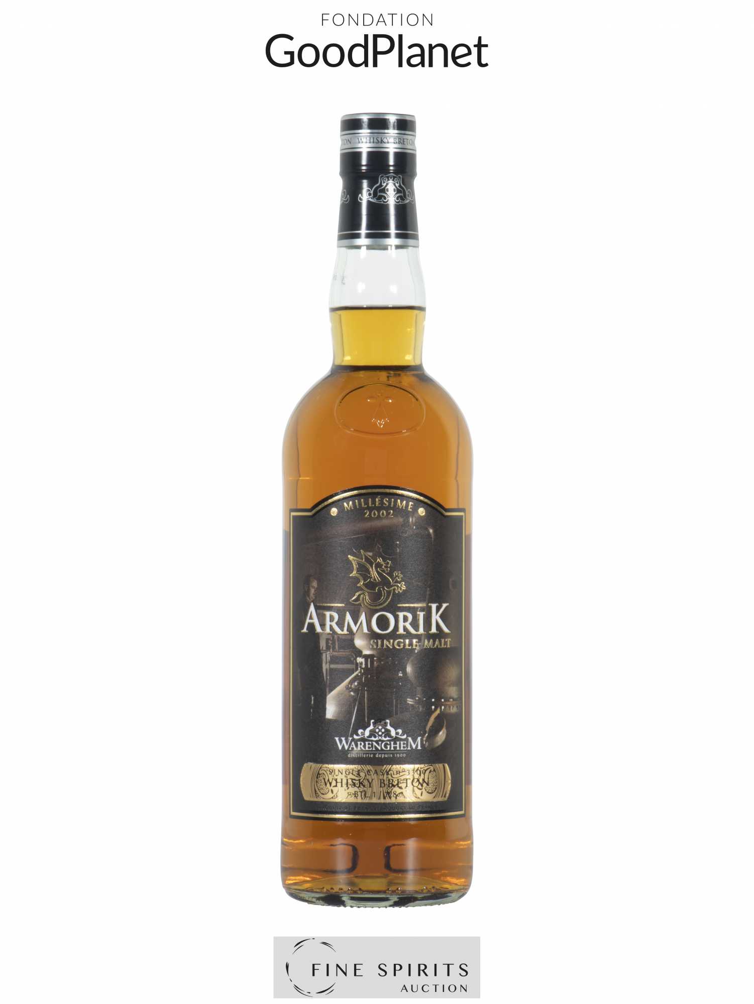 Armorik 2002 Selection (5 bottles and one cask head signed) - Posten von 1 Anderes Format - 4