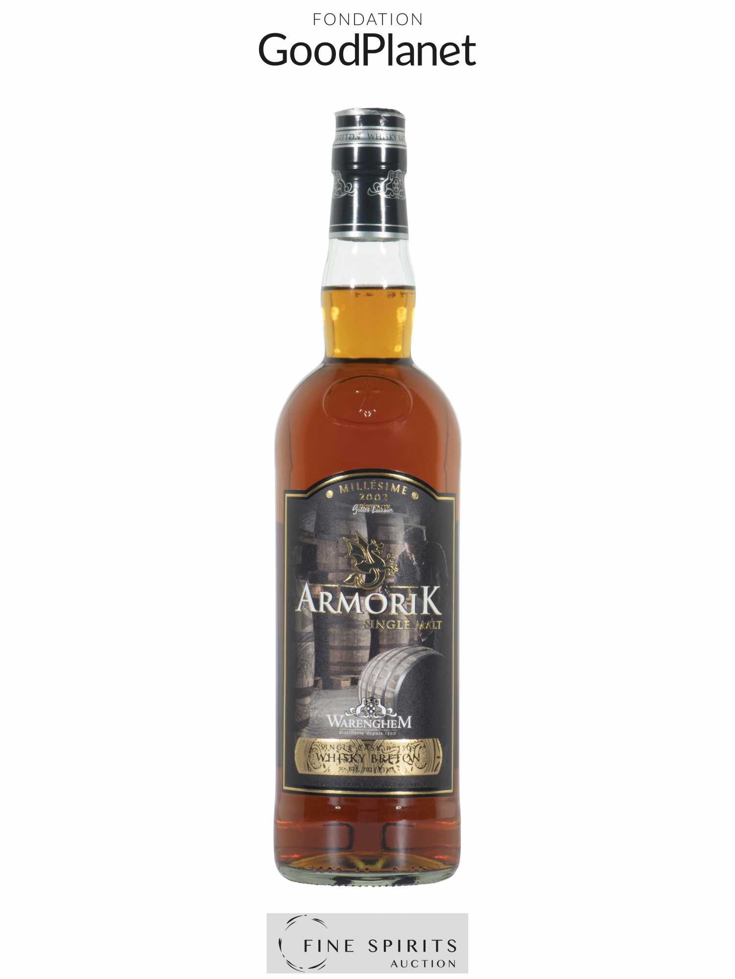 Armorik 2002 Selection (5 bottles and one cask head signed) - Posten von 1 Anderes Format - 5