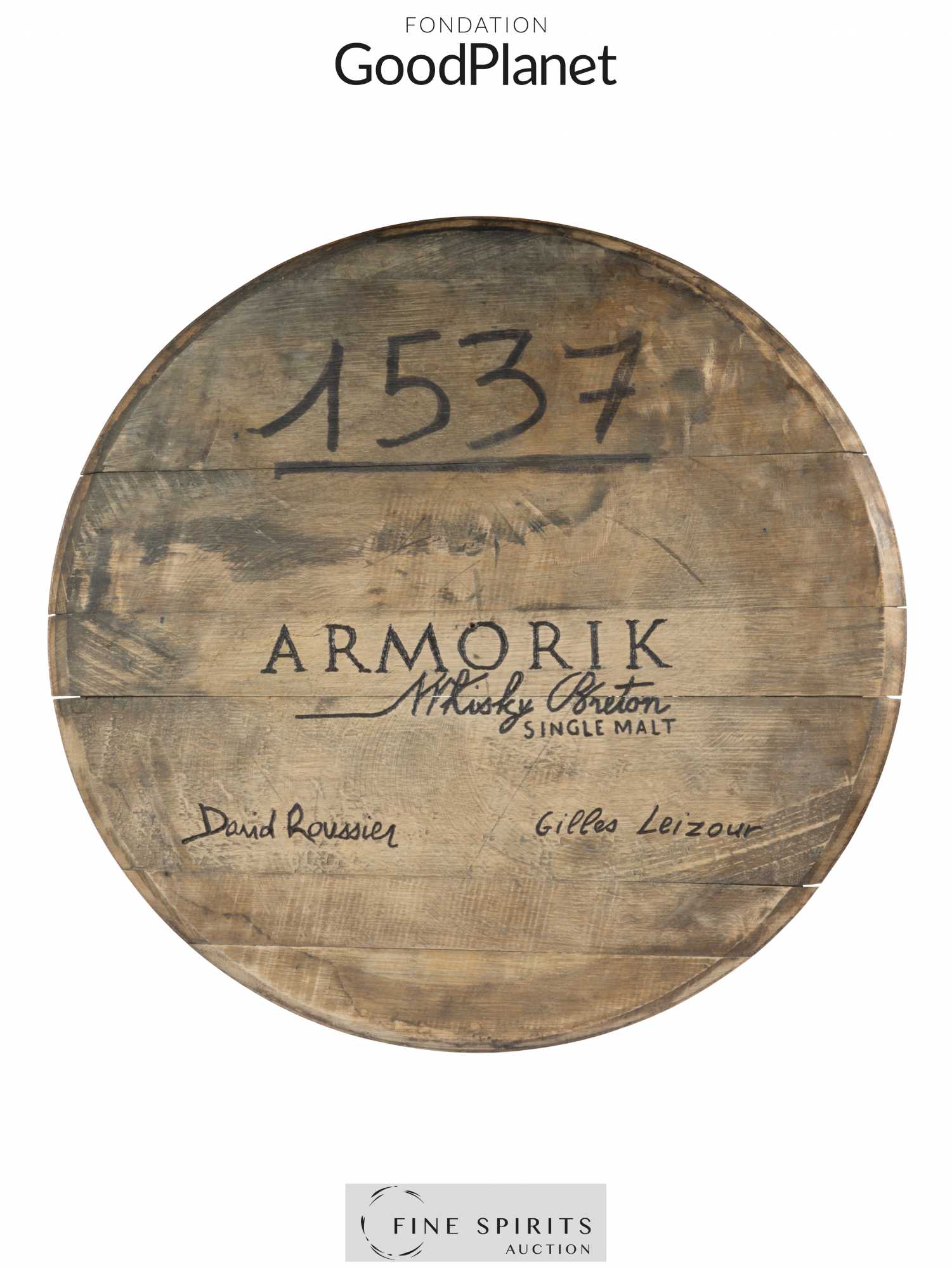 Armorik 2002 Selection (5 bottles and one cask head signed) - Posten von 1 Anderes Format - 7