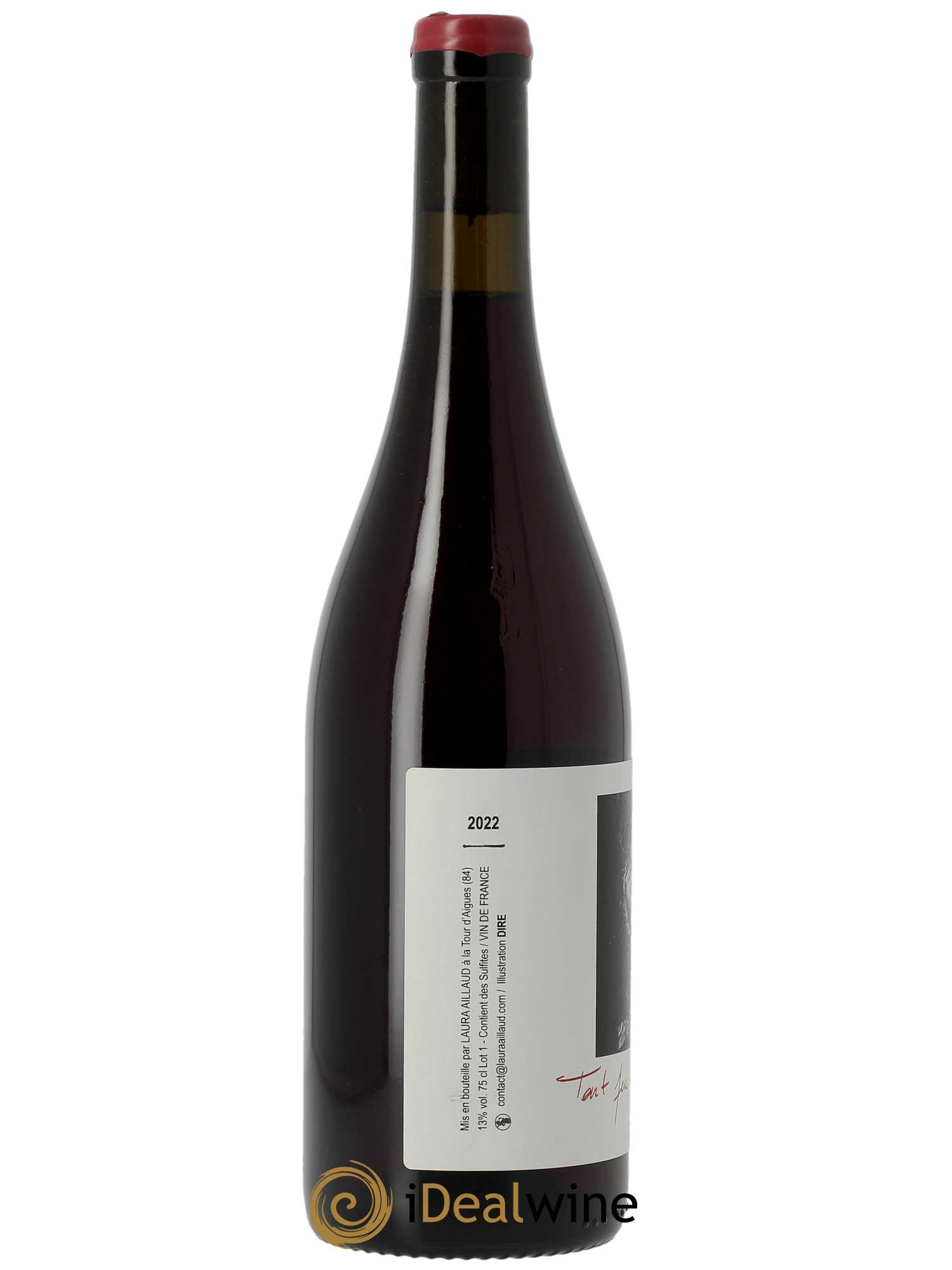 Vin de France Tout Feu Tout Femme Laura Aillaud 2022 - Lotto di 1 bottiglia - 1