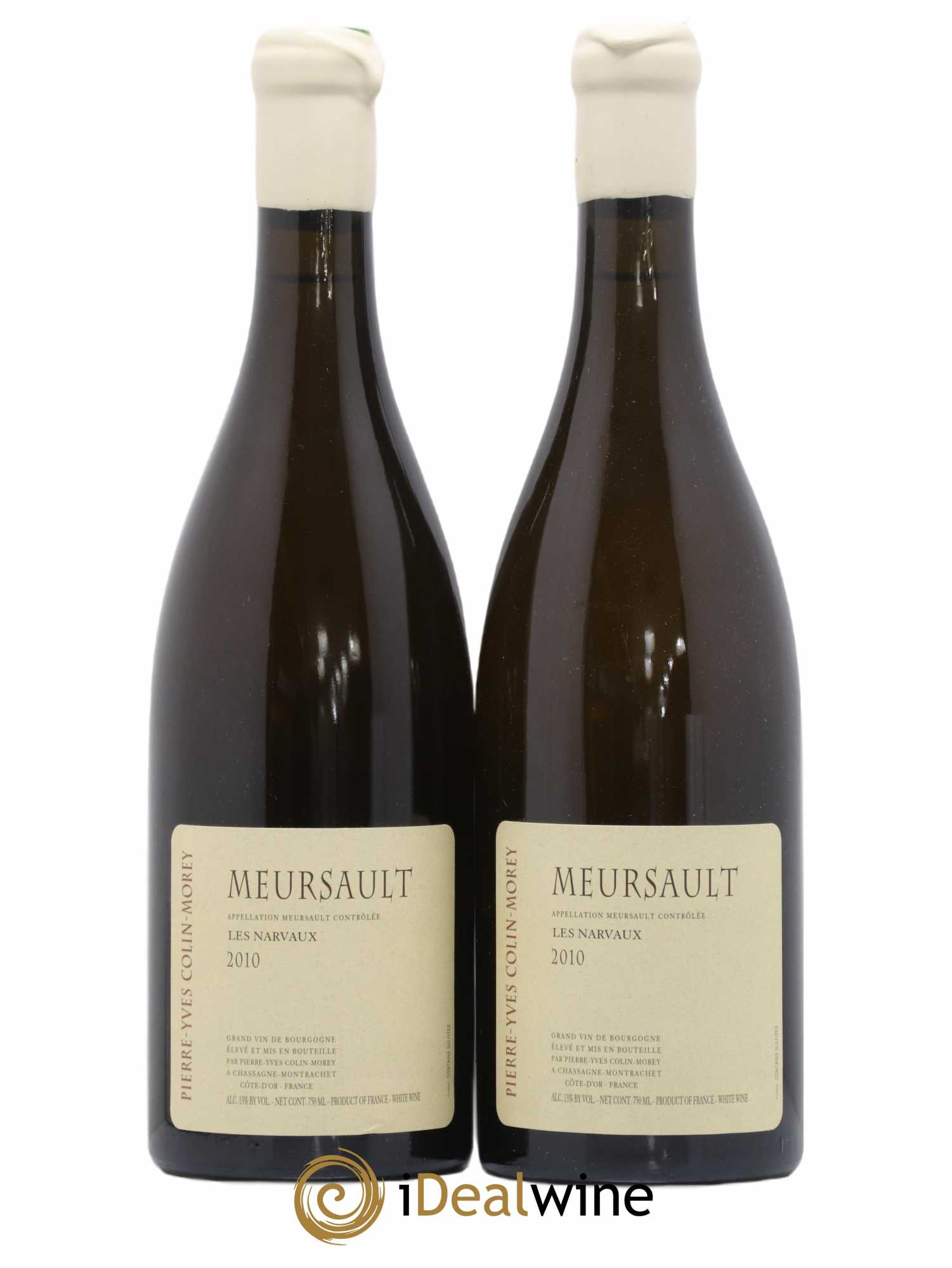 Meursault Les Narvaux Pierre-Yves Colin Morey 2010 - Lot de 2 bouteilles - 0