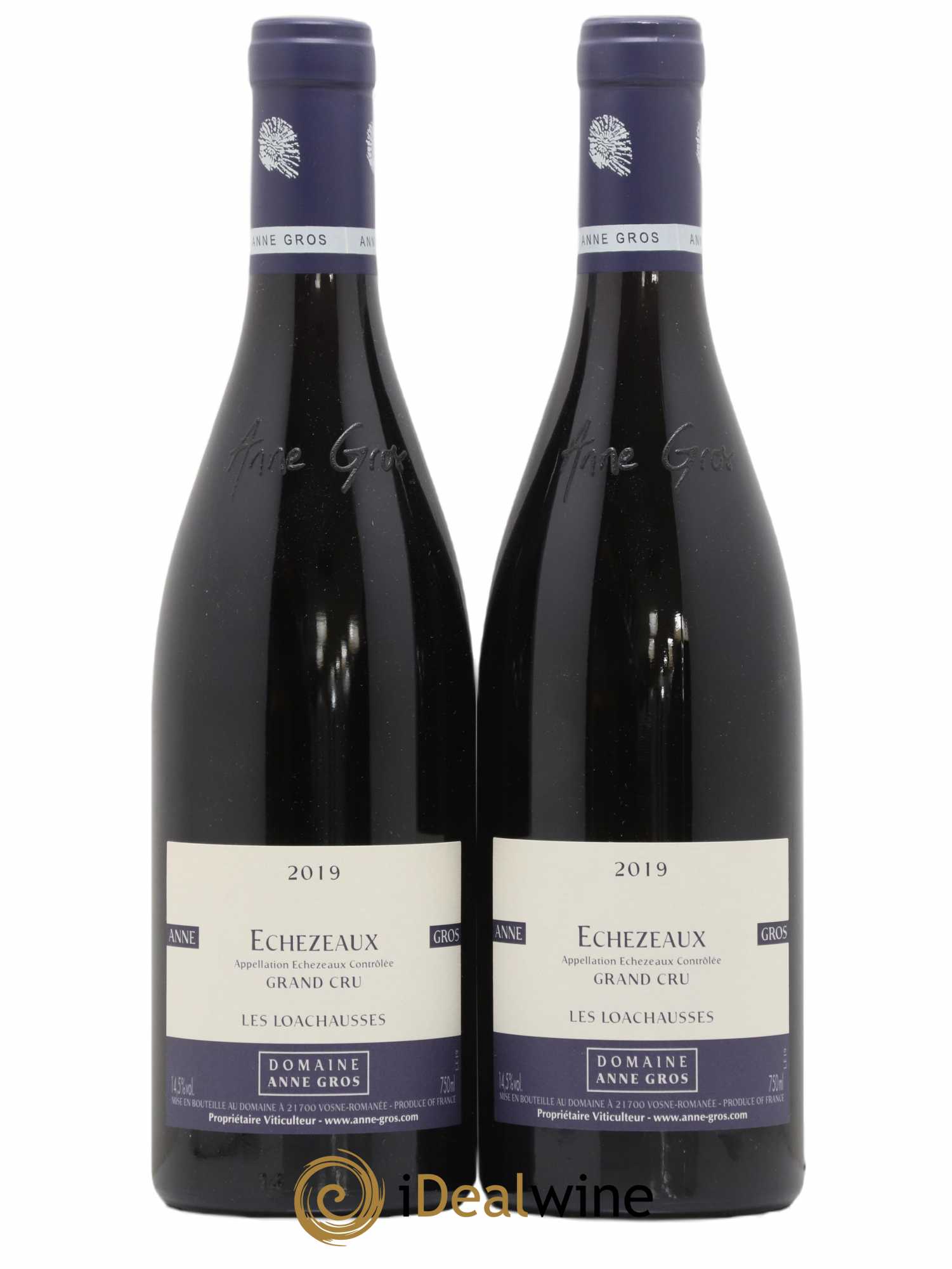 Echezeaux Grand Cru Les Loachausses Anne Gros 2019 - Lot de 2 bouteilles - 0