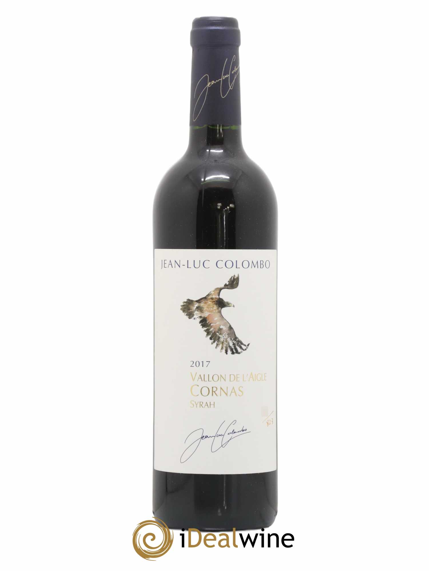 Cornas Vallon de l'Aigle Jean-Luc Colombo 2017 - Lot de 1 bouteille - 0
