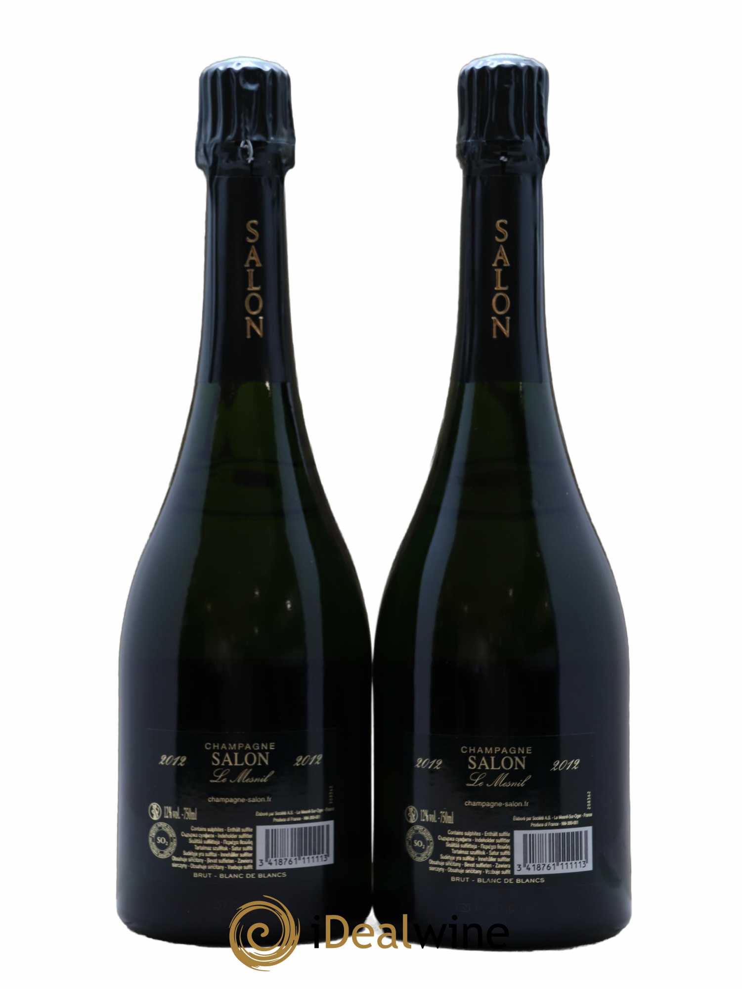 Cuvée S Salon 2012 - Lot de 2 bouteilles - 1