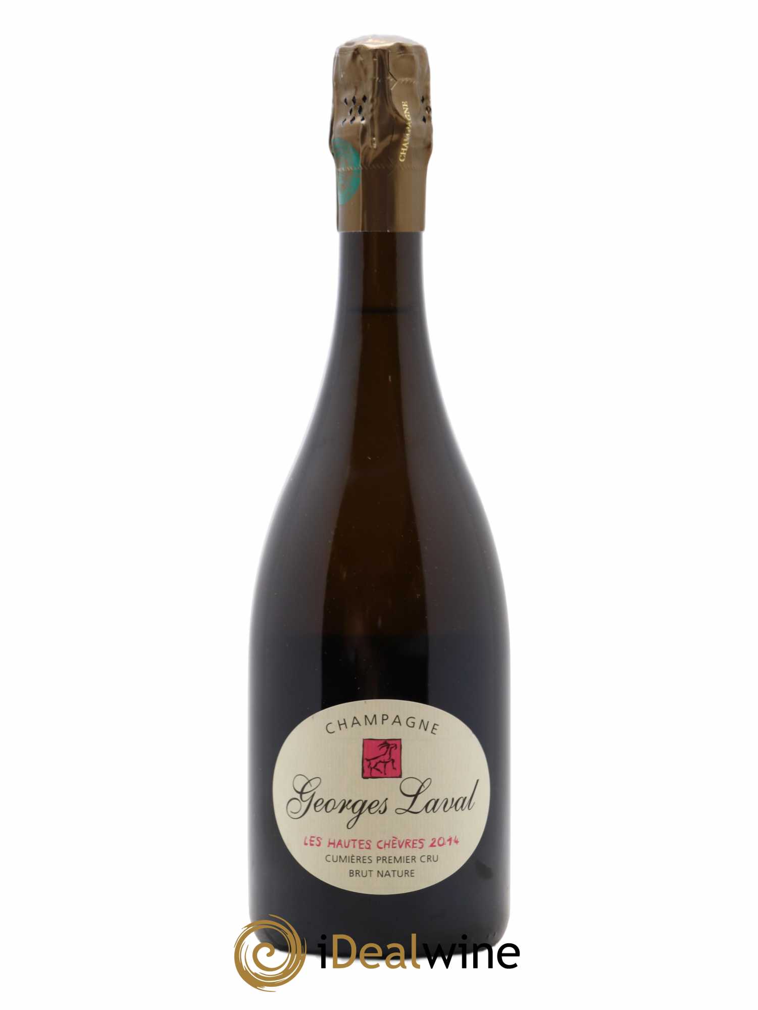 Les Hautes Chèvres 1er Cru Brut Nature Georges Laval 2014 - Lot de 1 bouteille - 0