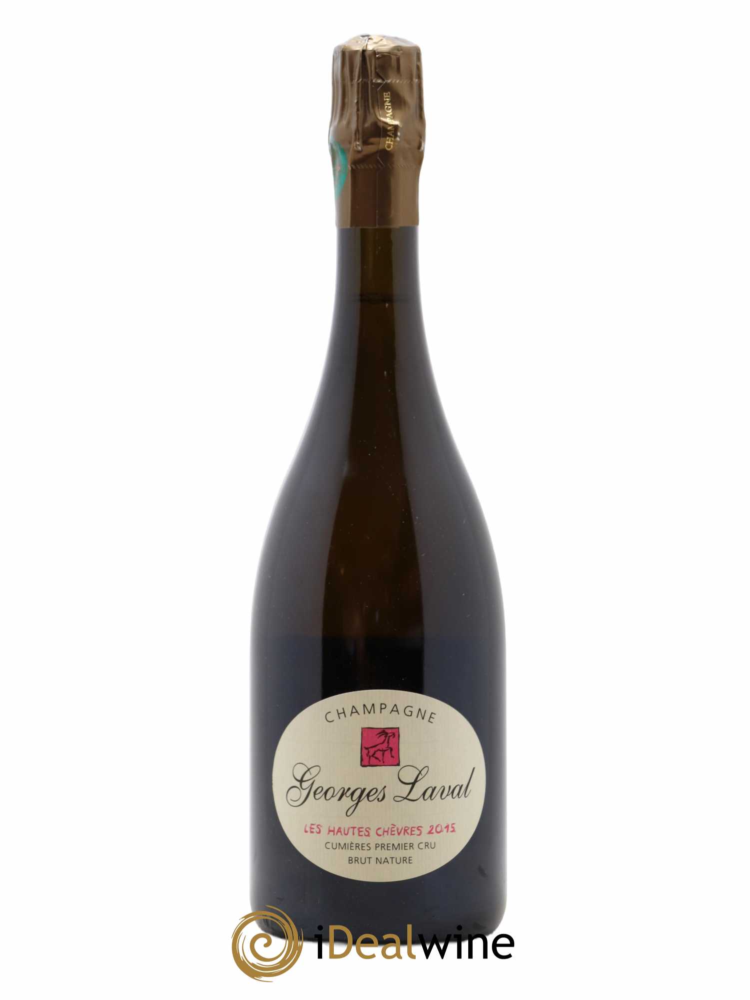 Les Hautes Chèvres 1er Cru Brut Nature Georges Laval 2015 - Lot de 1 bouteille - 0