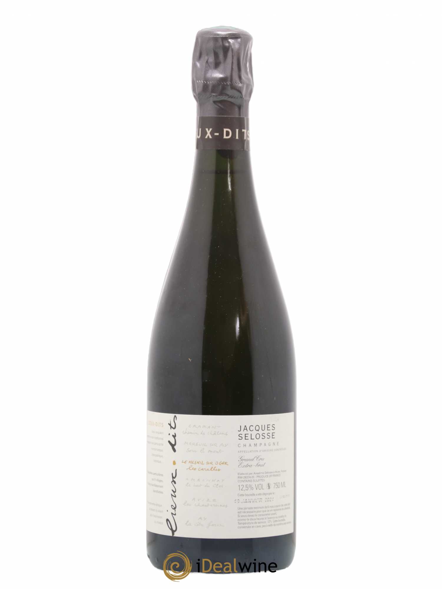 Les Carelles Blanc de Blancs Jacques Selosse - Lot de 1 bouteille - 0