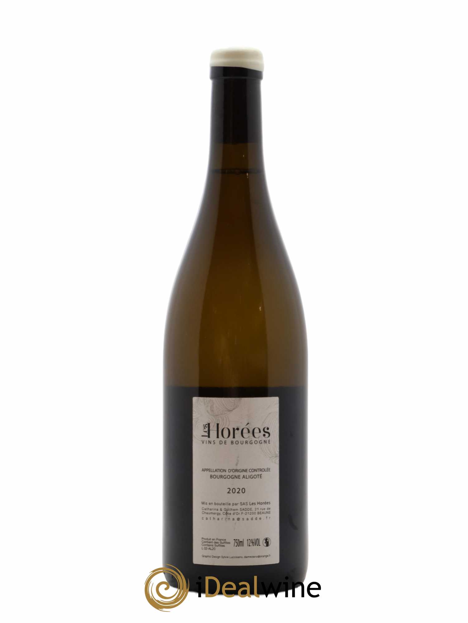 Bourgogne Aligoté En Coulezain Les Horées 2020 - Lot de 1 bouteille - 1