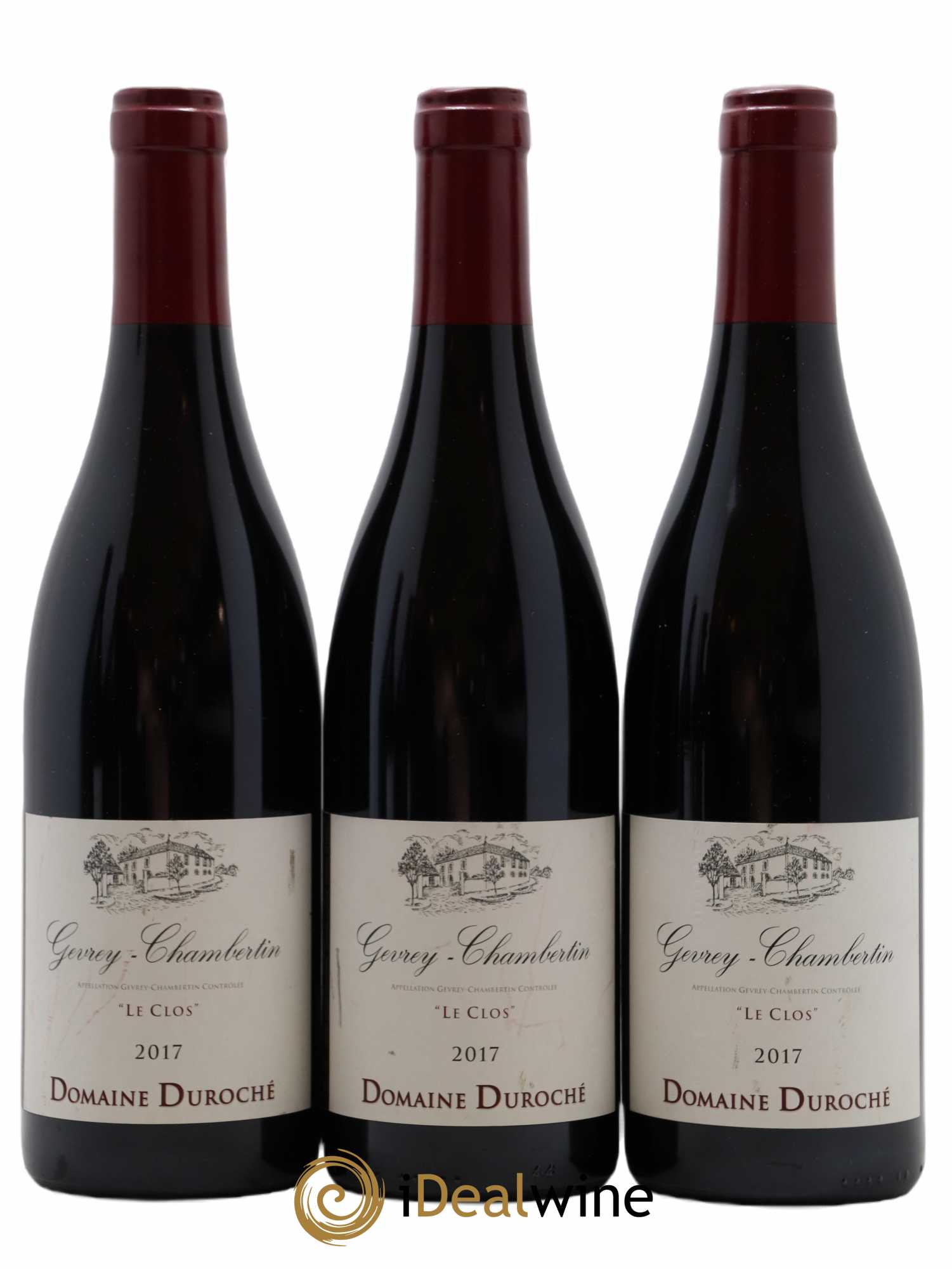 Gevrey-Chambertin Le Clos Duroché (Domaine) Le Clos Domaine Duroche 2017 - Lot de 5 bouteilles - 1