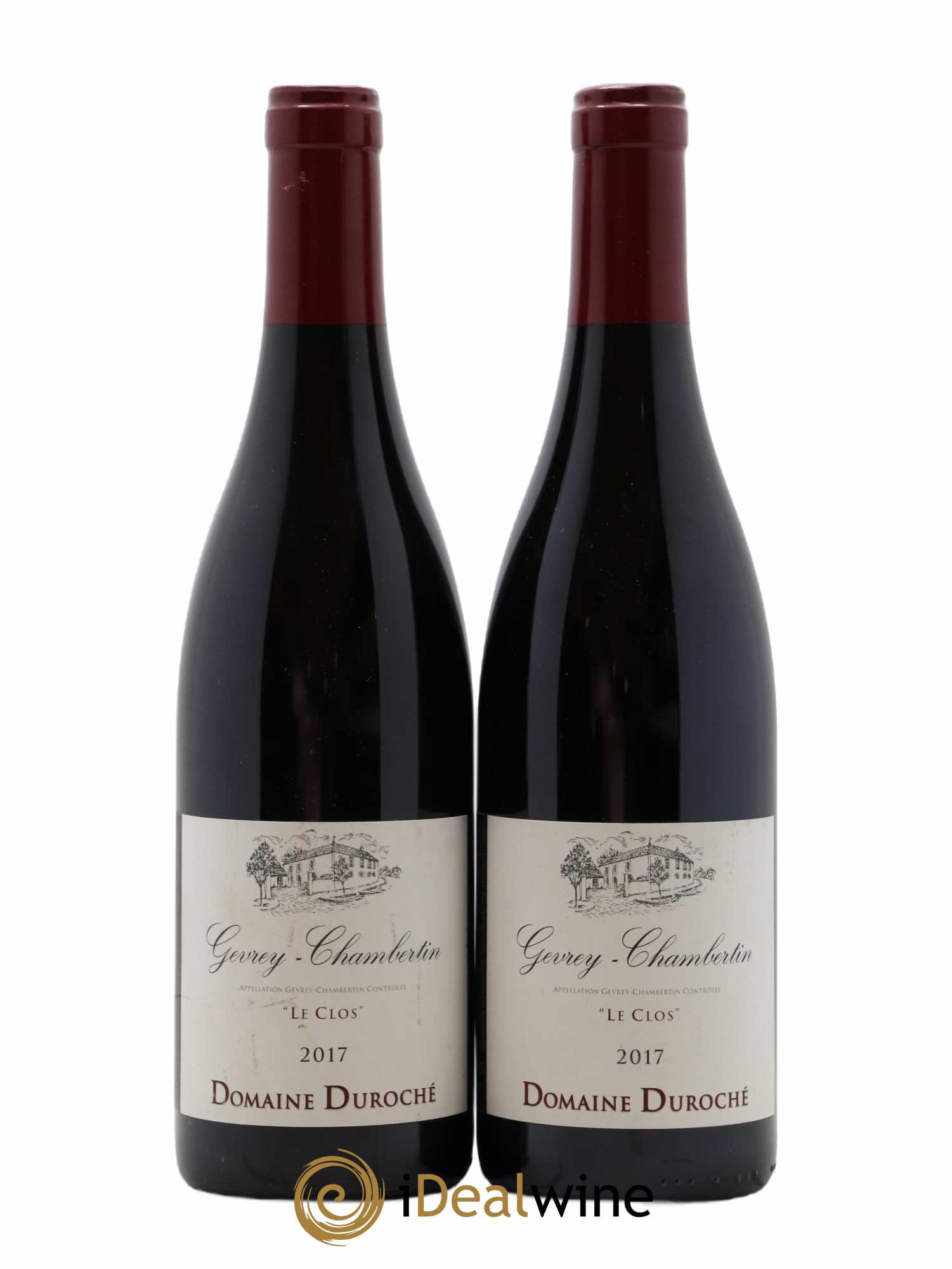 Gevrey-Chambertin Le Clos Duroché (Domaine) Le Clos Domaine Duroche 2017 - Lot de 5 bouteilles - 2
