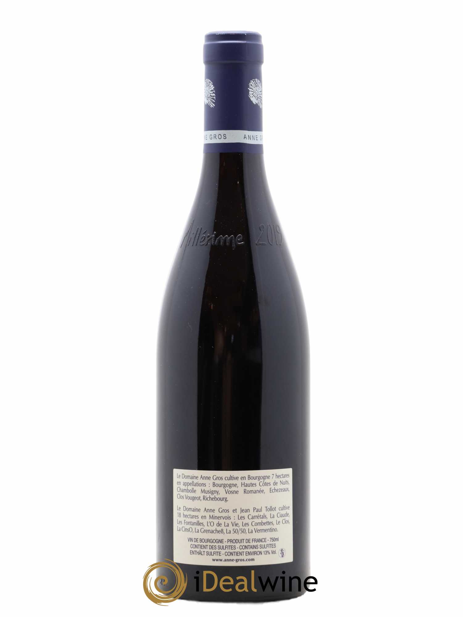 Echezeaux Grand Cru Les Loachausses Anne Gros 2019 - Lot de 1 bouteille - 1