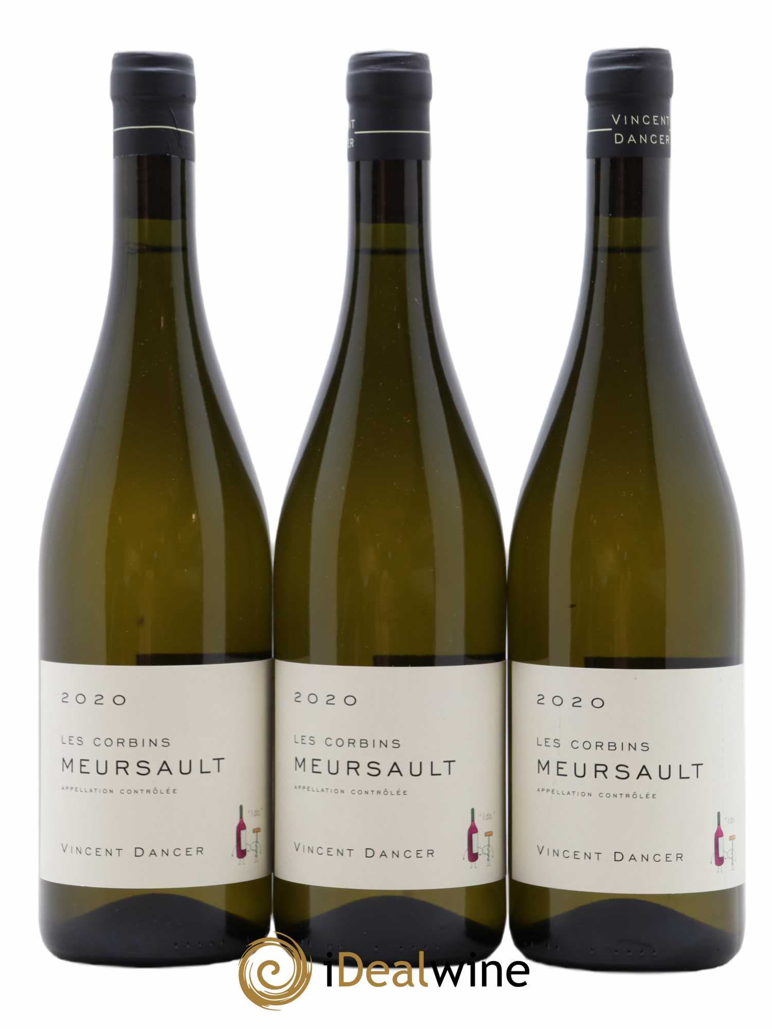 Meursault Les Corbins Vincent Dancer  2020 - Posten von 5 Flaschen - 1