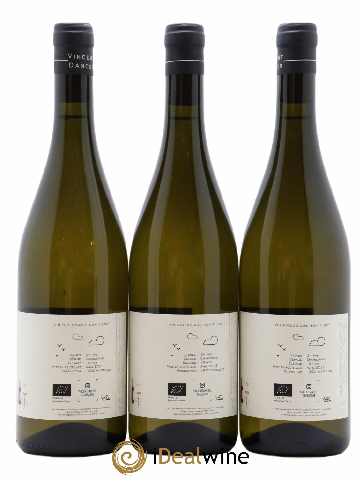 Meursault Les Corbins Vincent Dancer  2020 - Posten von 5 Flaschen - 2